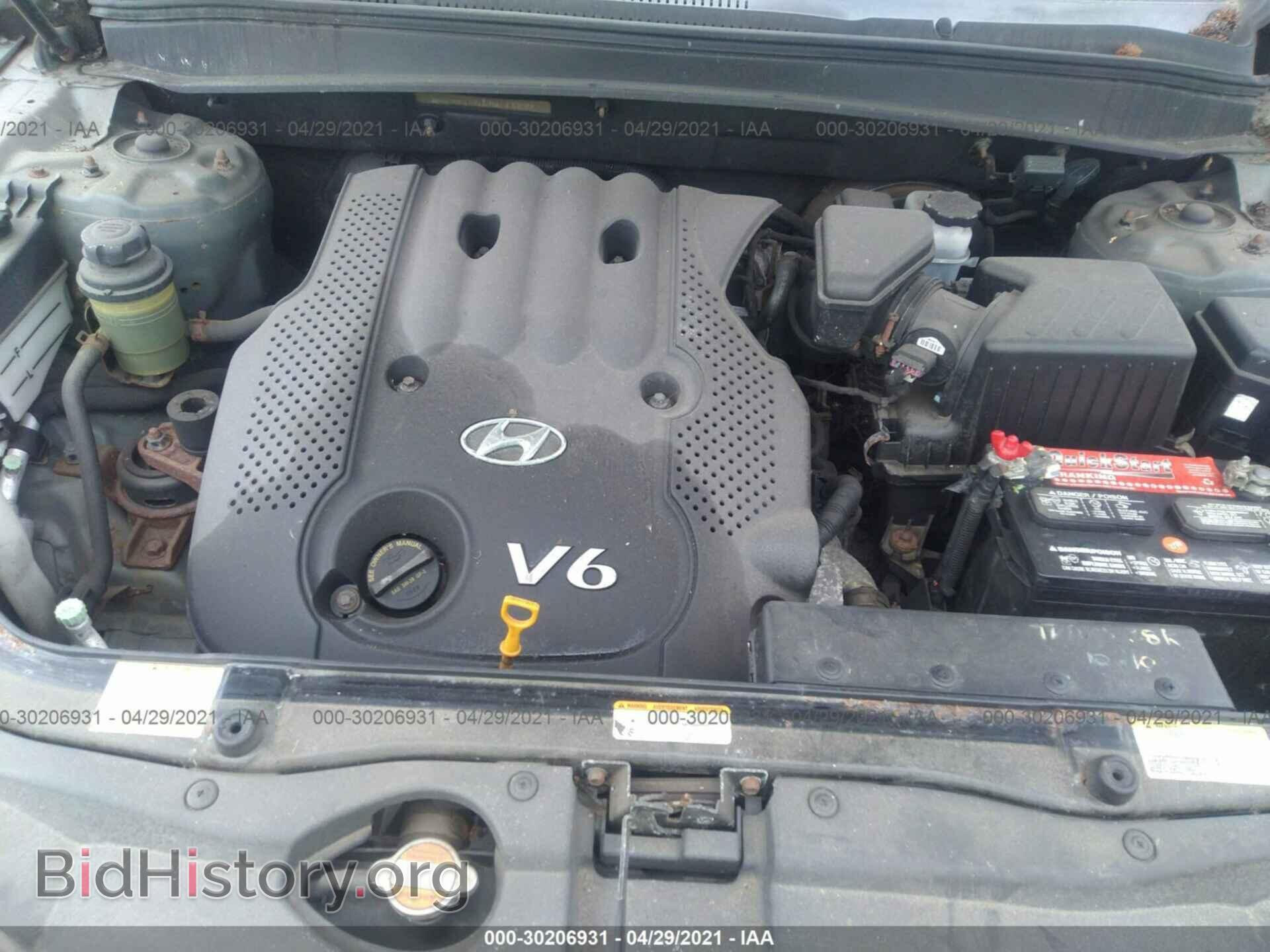 2007 HYUNDAI SANTA FE - VIN: 5NMSG13D37H123200 - Фото 10
