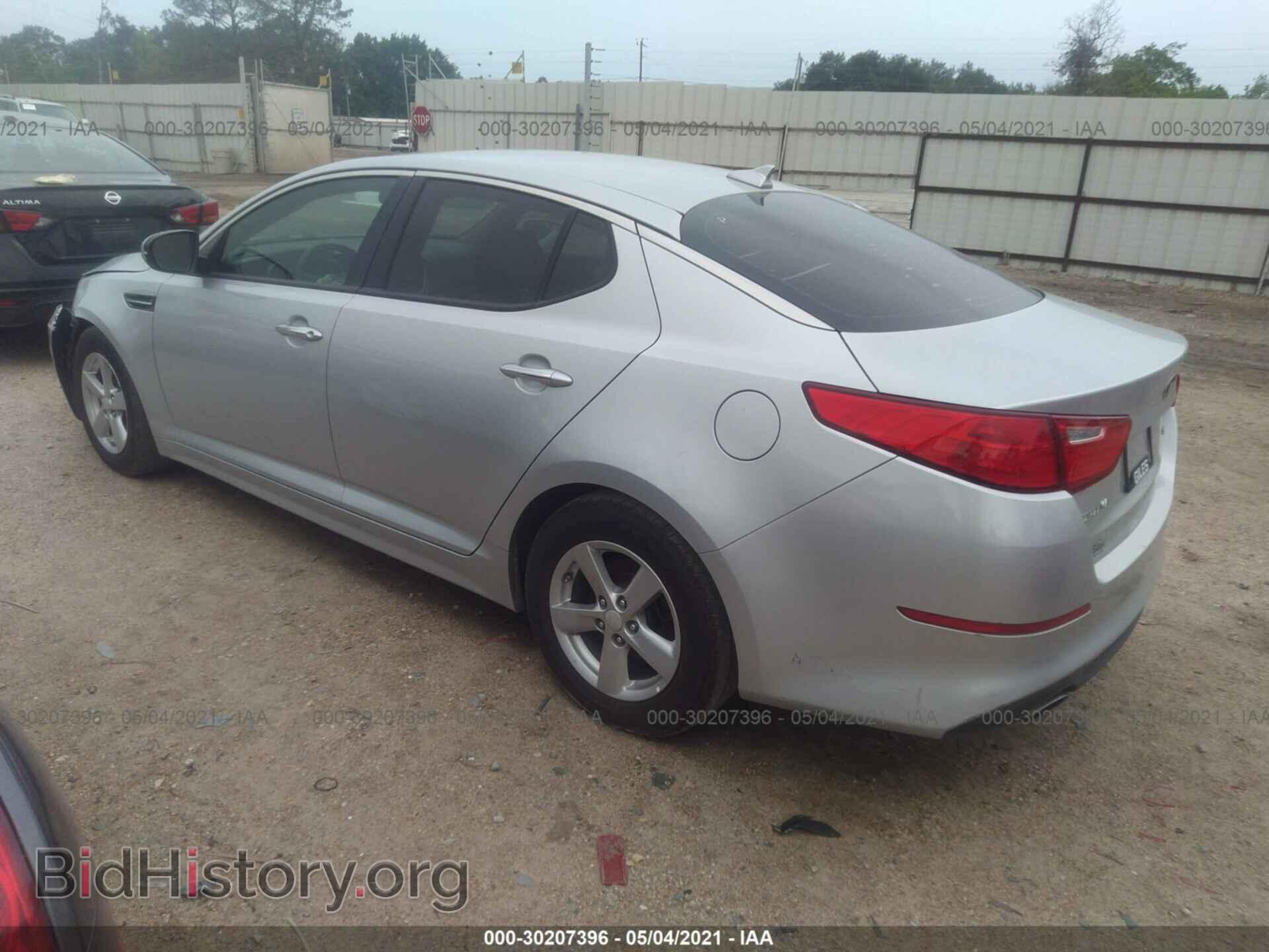 2015 KIA OPTIMA - VIN: 5XXGM4A73FG468401 - Photo 3