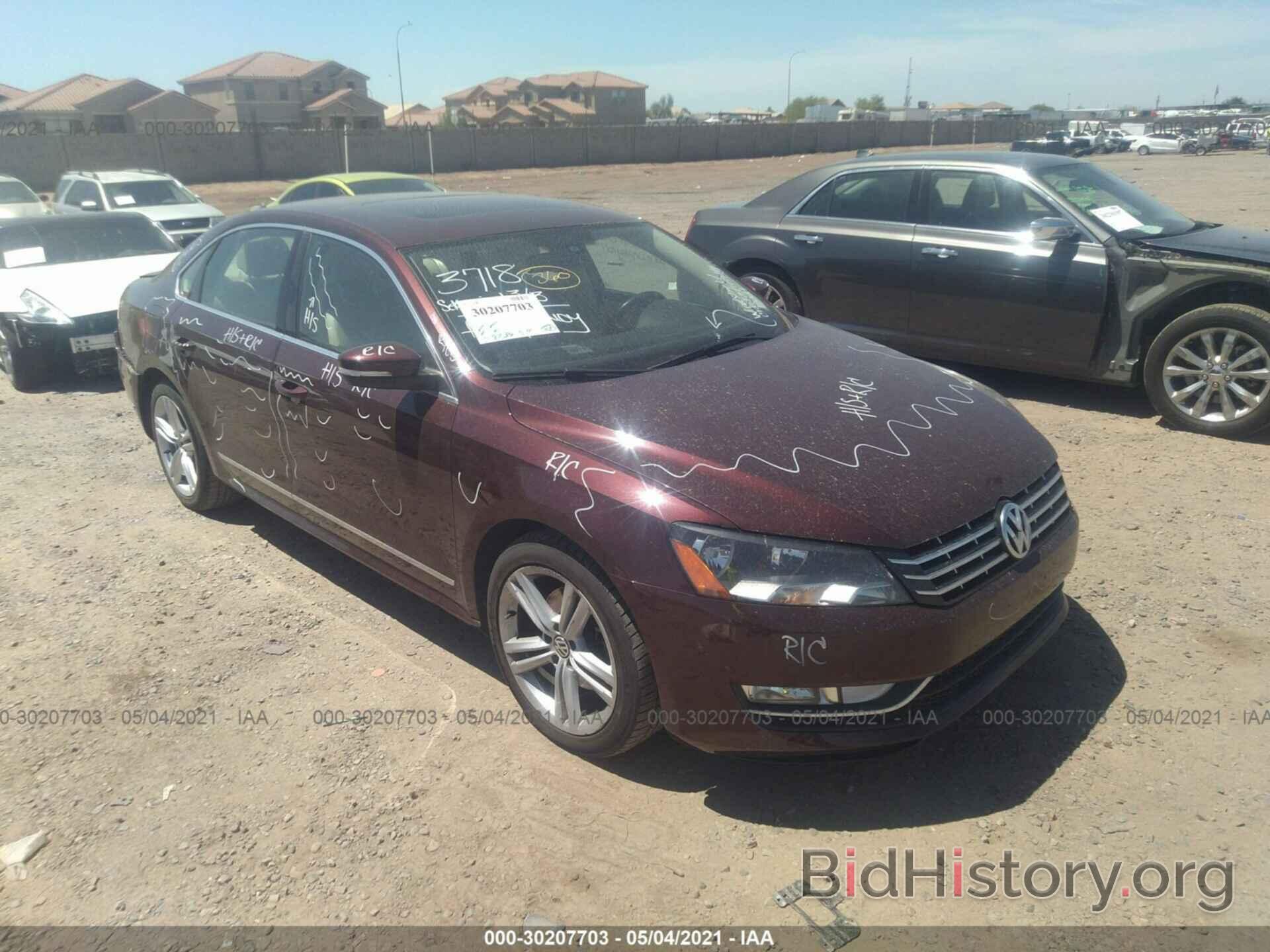 Photo 1VWBN7A39DC058119 - VOLKSWAGEN PASSAT 2013