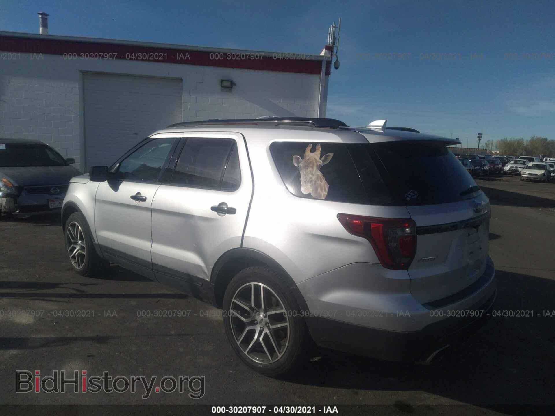 2017 FORD EXPLORER - VIN: 1FM5K8GT3HGA27433 - Фото 3