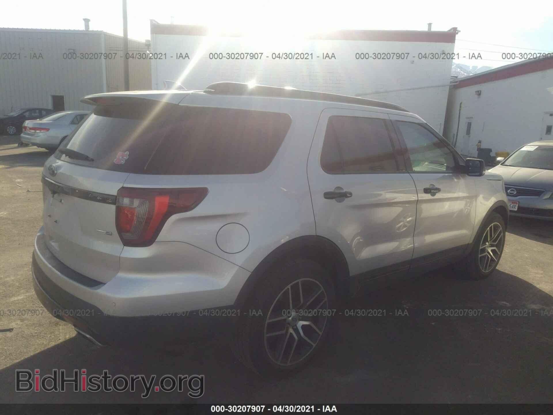 2017 FORD EXPLORER - VIN: 1FM5K8GT3HGA27433 - Фото 4