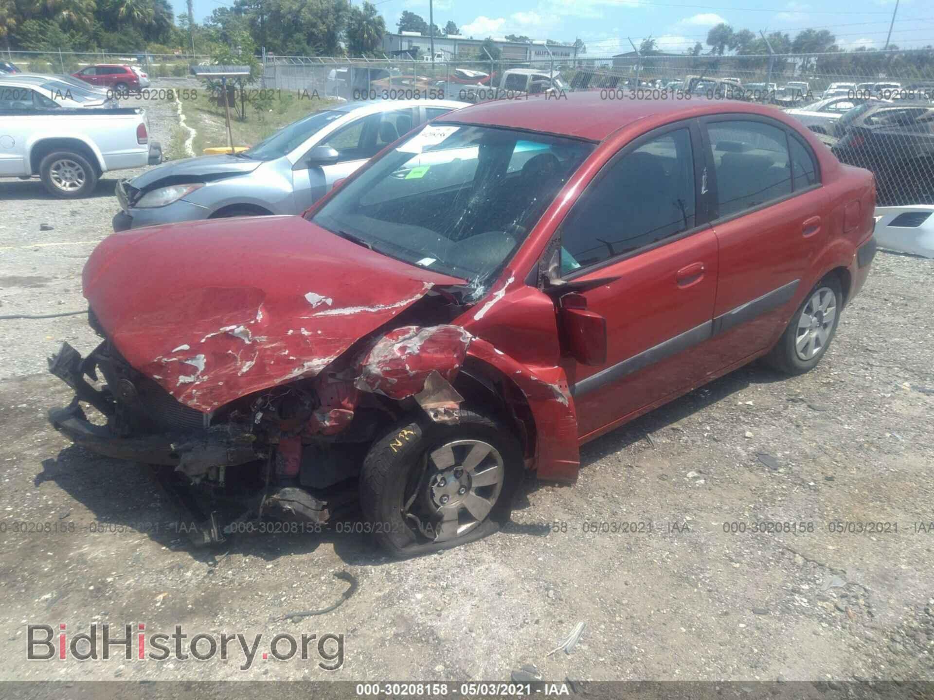 2006 KIA RIO - VIN: KNADE123866111785 - Фото 2