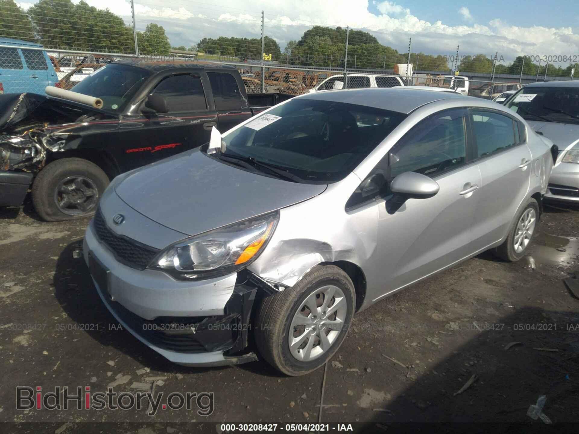 2016 KIA RIO - VIN: KNADM4A37G6642449 - Фото 2