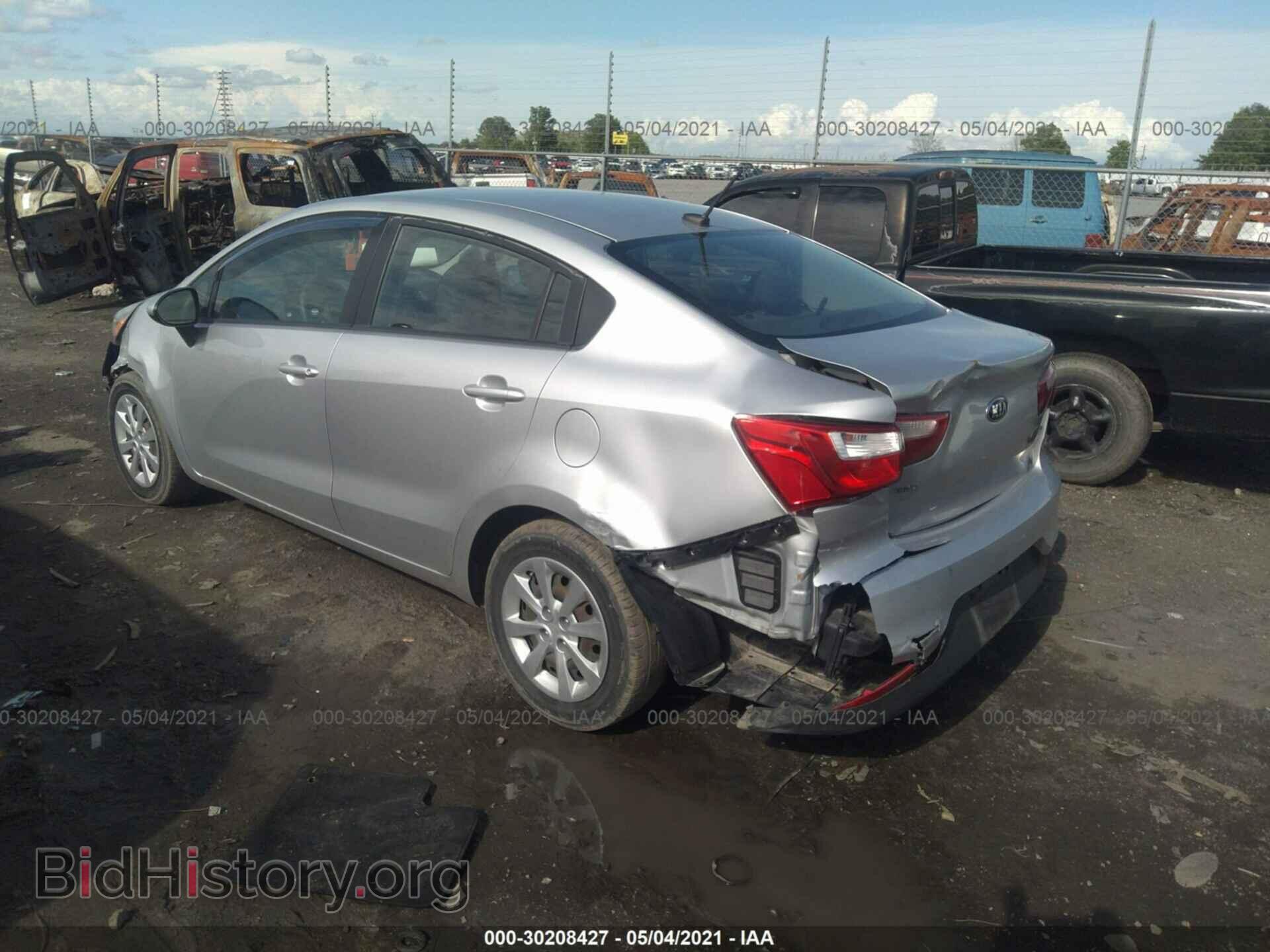 2016 KIA RIO - VIN: KNADM4A37G6642449 - Фото 3