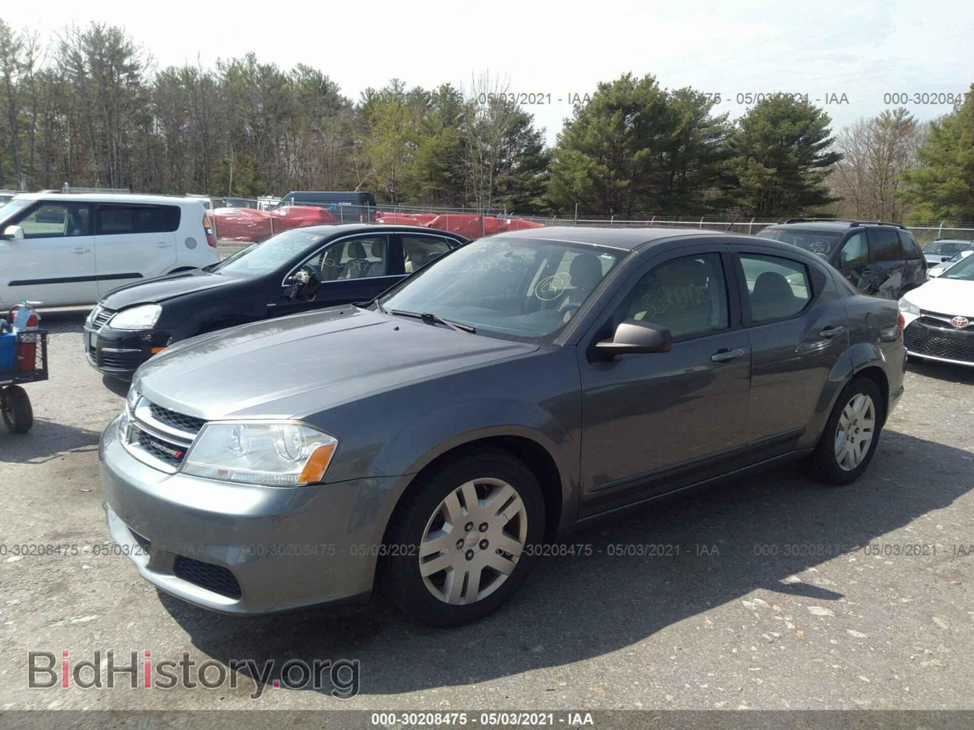 2012 DODGE AVENGER - VIN: 1C3CDZAG8CN252060 - Фото 2