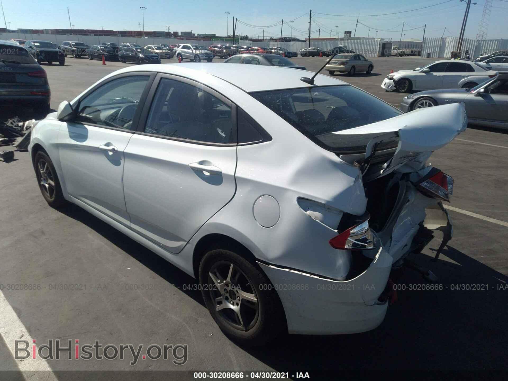 2014 HYUNDAI ACCENT - VIN: KMHCT4AE7EU621897 - Фото 3