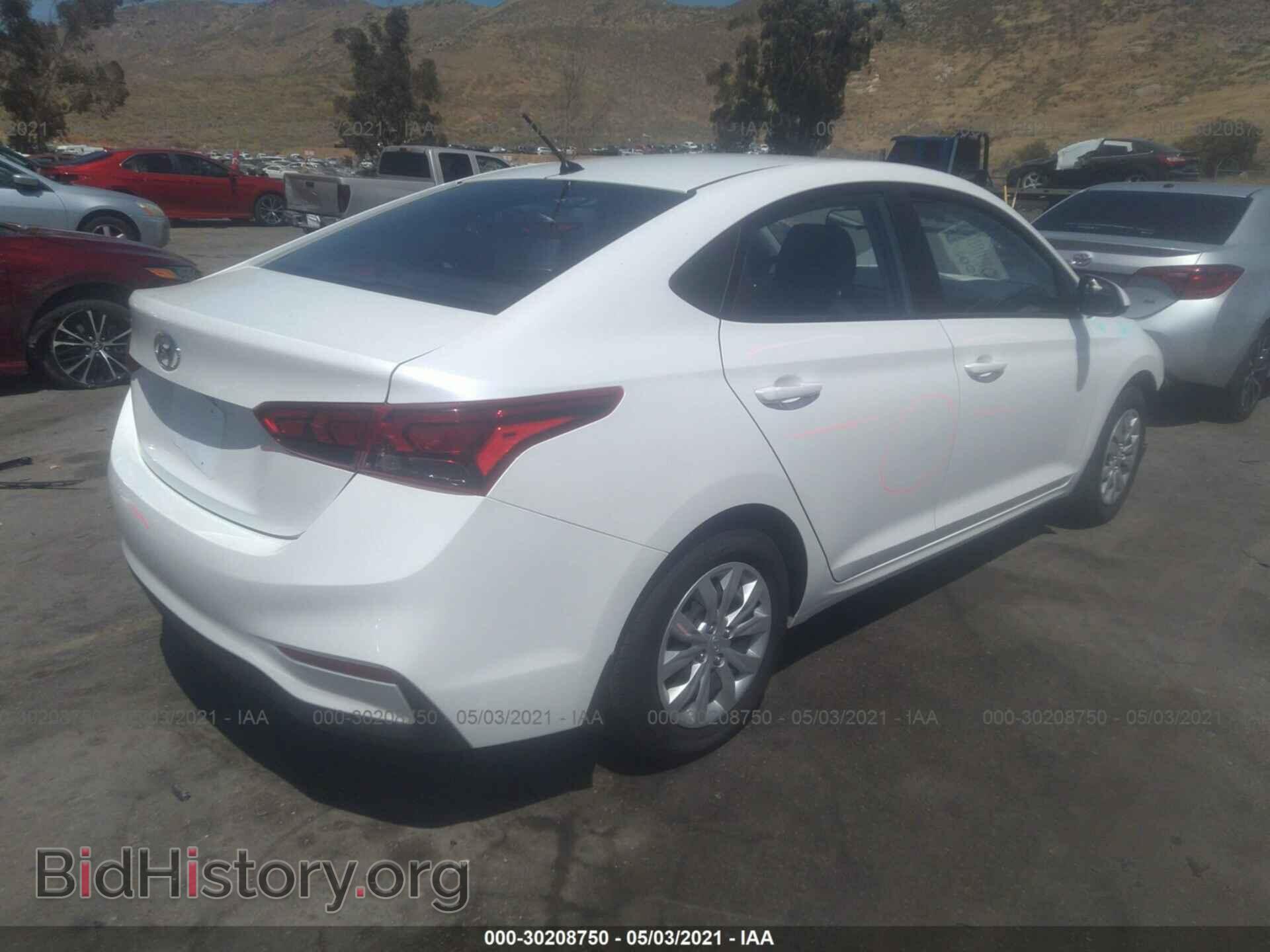 2020 HYUNDAI ACCENT - VIN: 3KPC24A65LE126397 - Фото 4