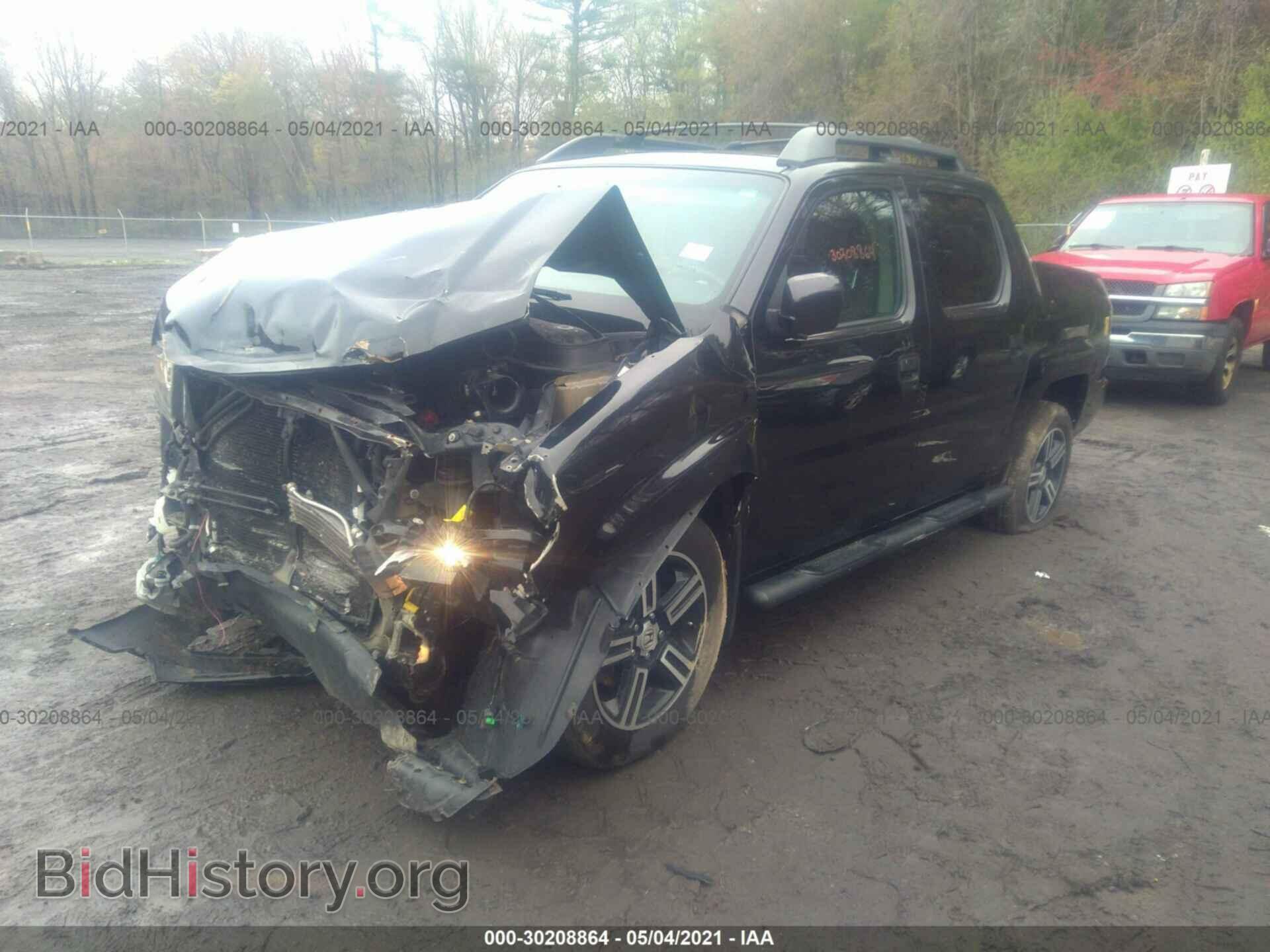 2013 HONDA RIDGELINE - VIN: 5FPYK1F76DB012935 - Фото 2