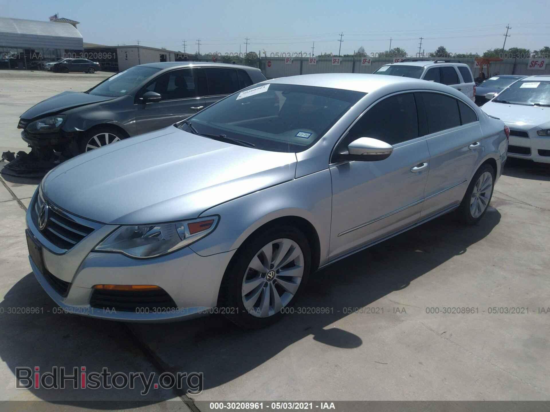 2011 VOLKSWAGEN CC - VIN: WVWMP7AN1BE708635 - Фото 2