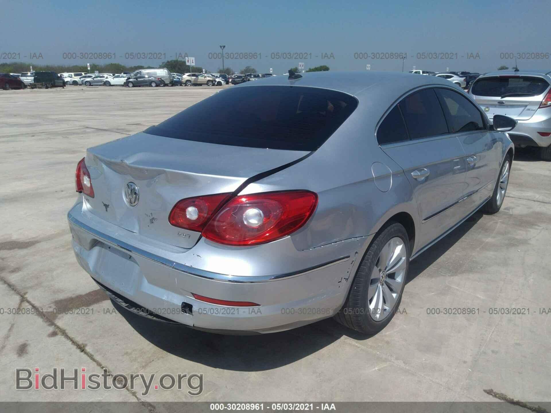 2011 VOLKSWAGEN CC - VIN: WVWMP7AN1BE708635 - Фото 4