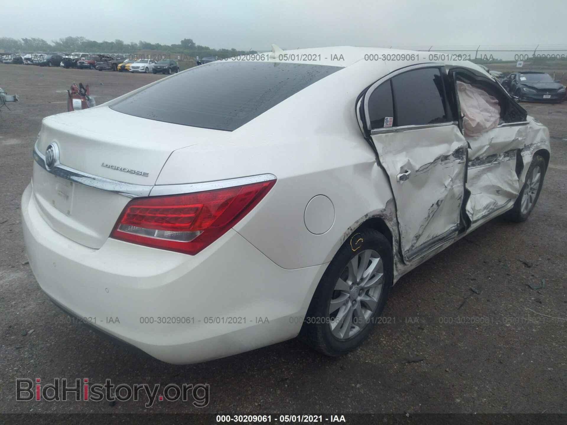 2014 BUICK LACROSSE - VIN: 1G4GB5GR5EF204500 - Фото 4