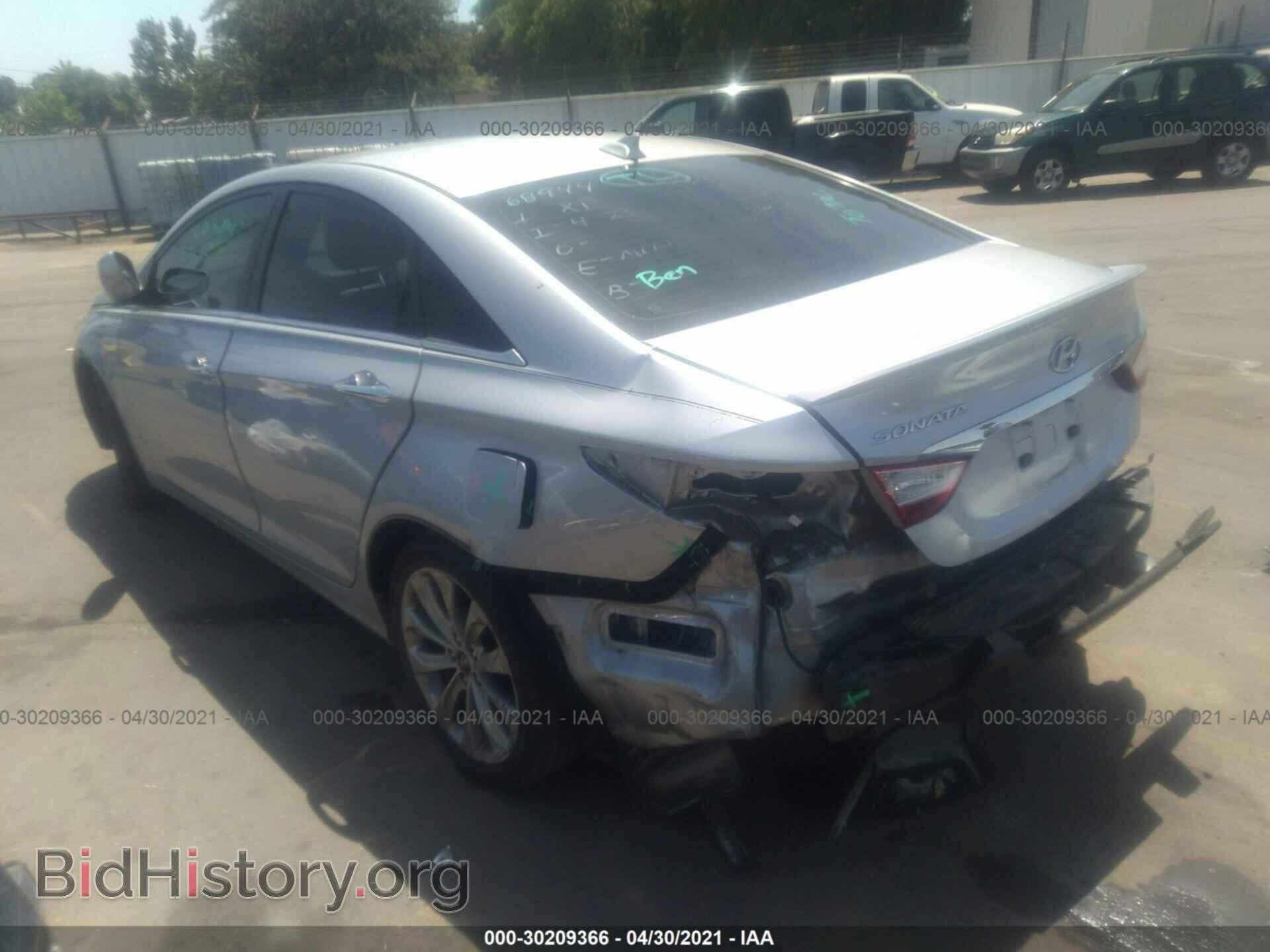 2012 HYUNDAI SONATA - VIN: 5NPEC4ACXCH442207 - Photo 3