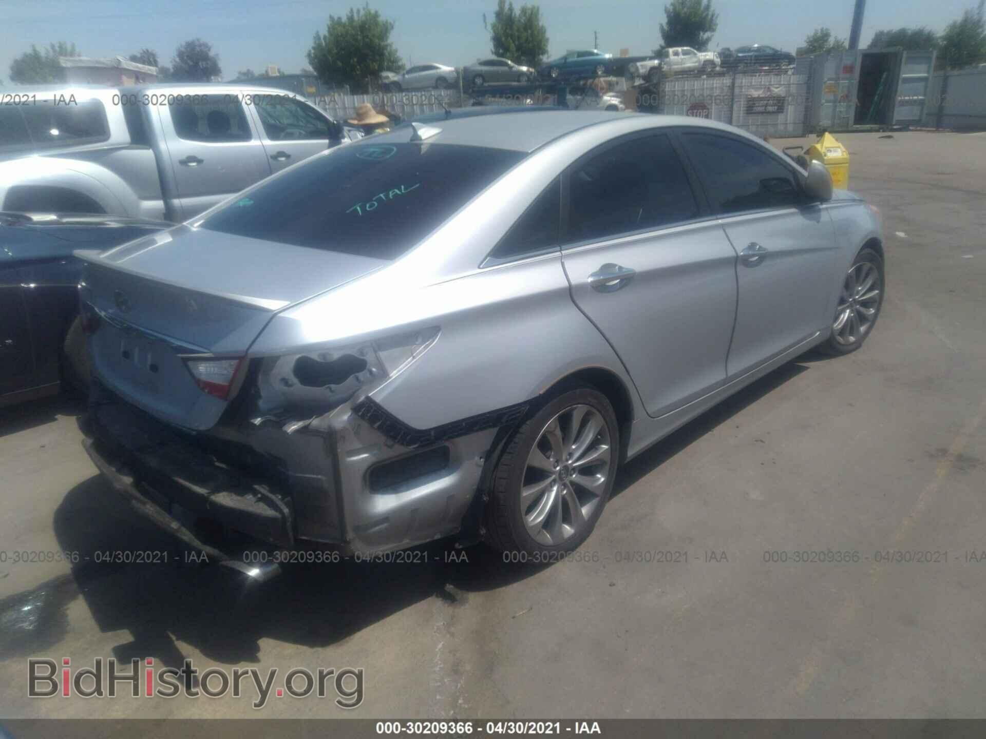 2012 HYUNDAI SONATA - VIN: 5NPEC4ACXCH442207 - Photo 4