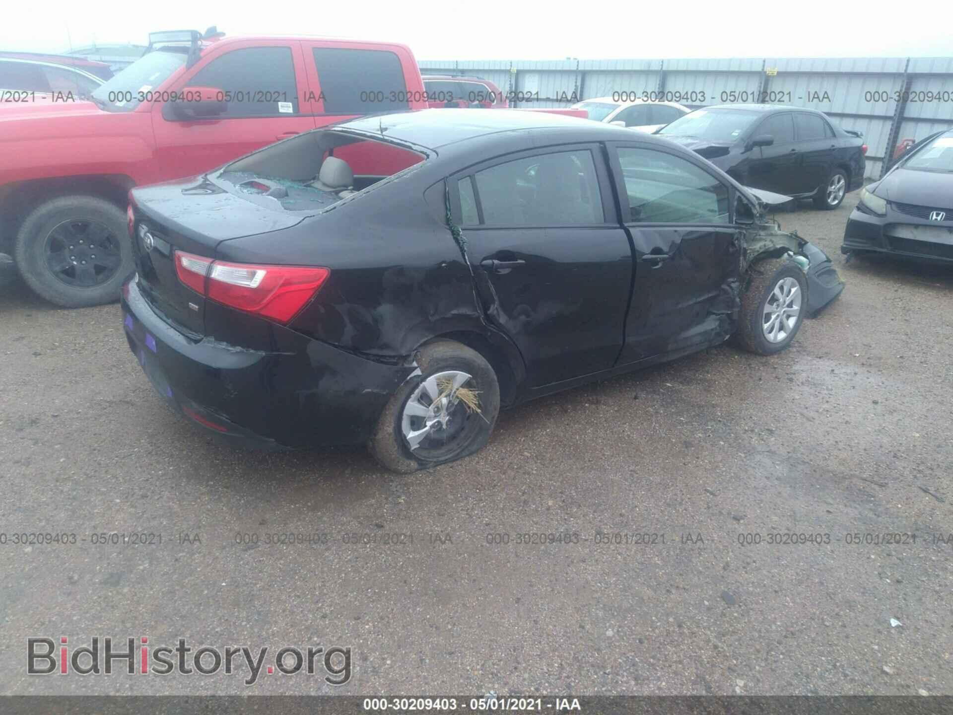2015 KIA RIO - VIN: KNADM4A38F6425376 - Фото 4