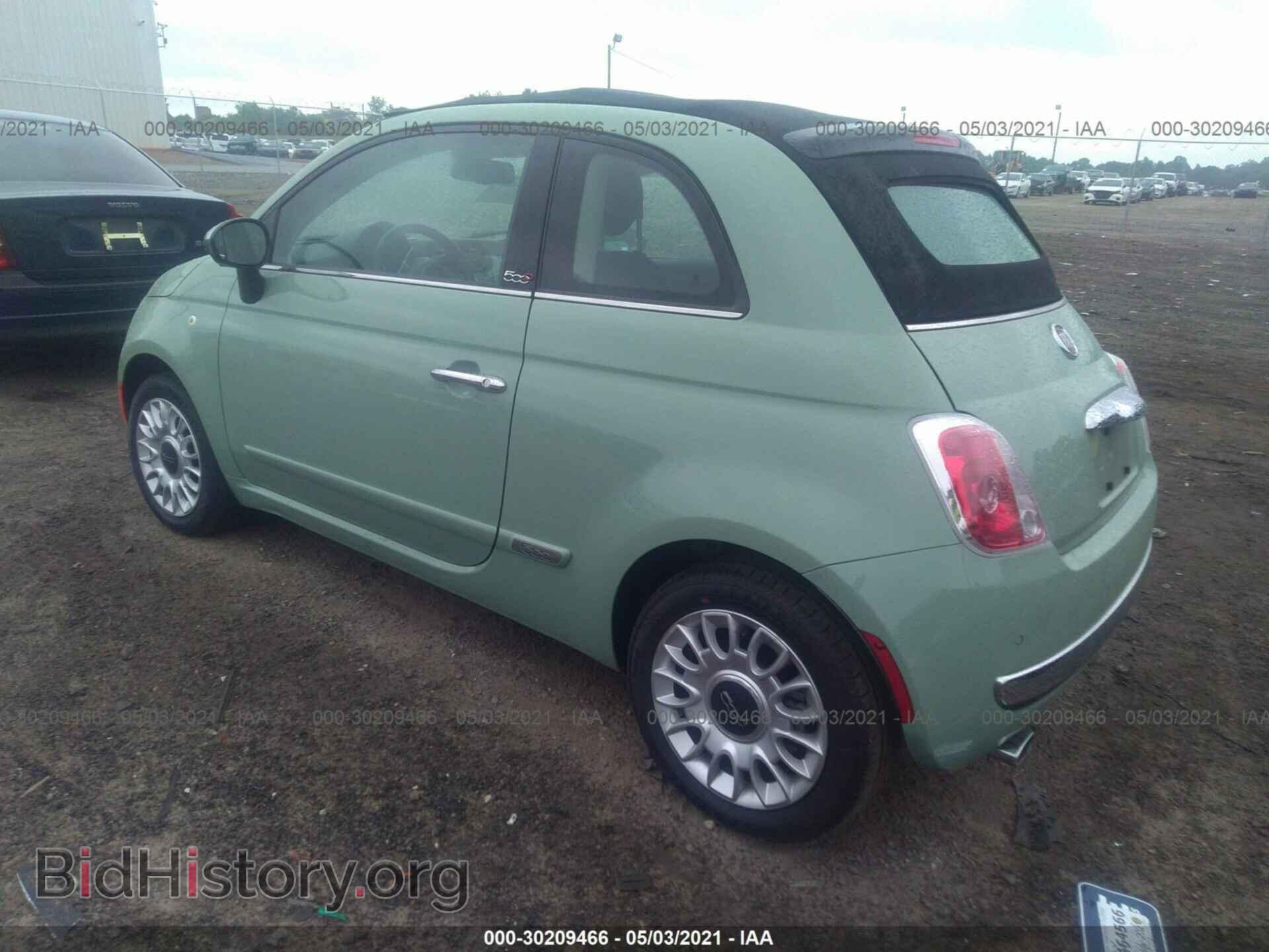2015 FIAT 500C - VIN: 3C3CFFER8FT580412 - Фото 3