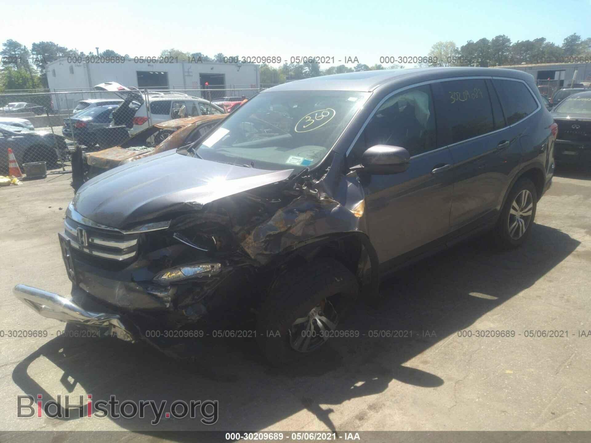 2017 HONDA PILOT - VIN: 5FNYF6H57HB063369 - Фото 2