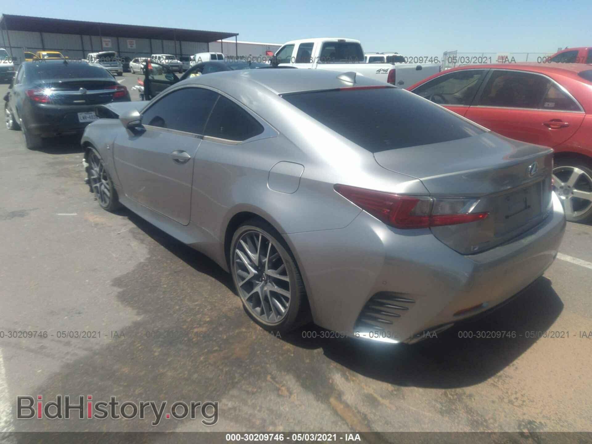 2016 LEXUS RC 200T - VIN: JTHHA5BC2G5003210 - Фото 3