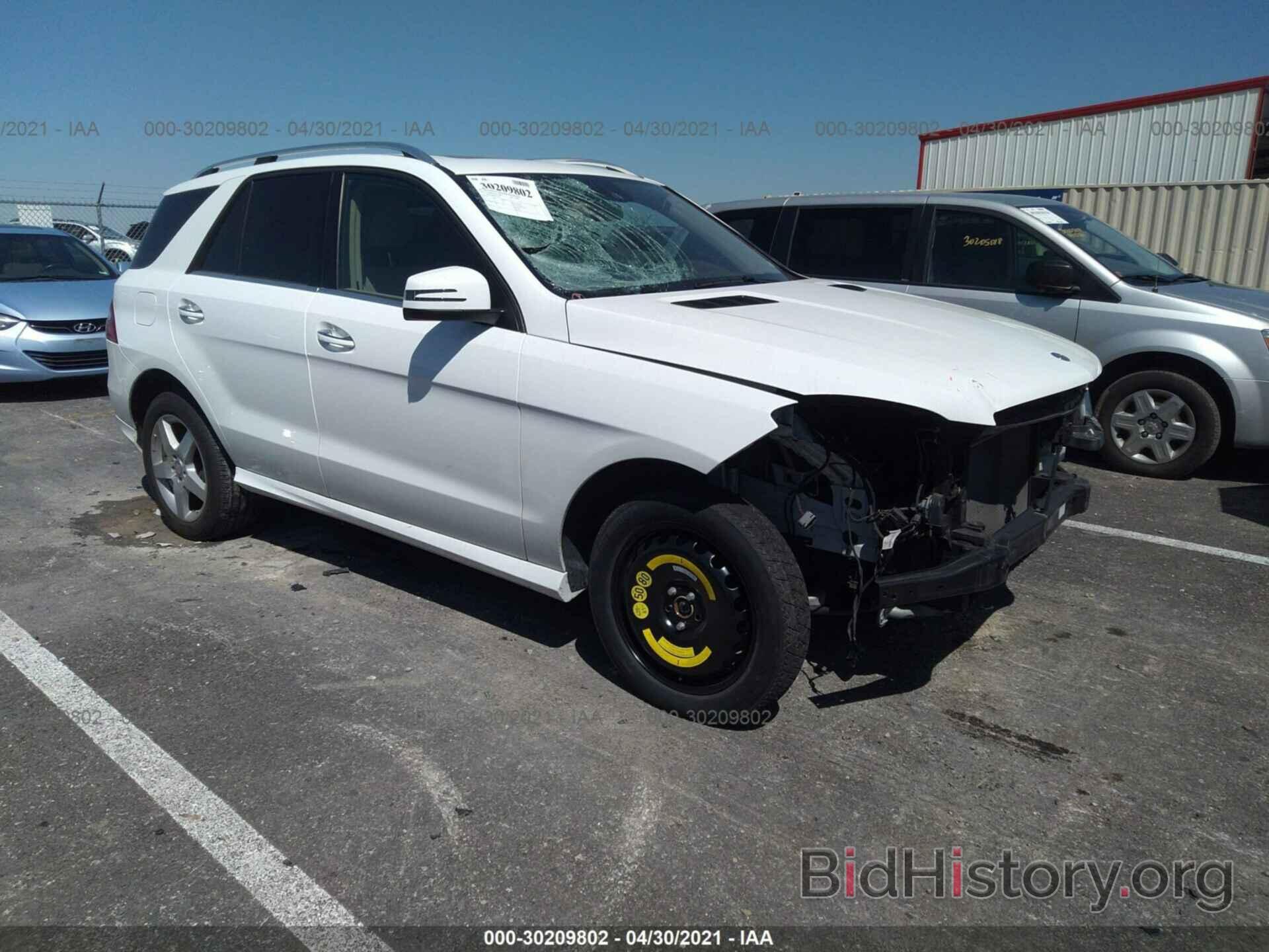 Photo 4JGDA5HB0EA393271 - MERCEDES-BENZ M-CLASS 2014