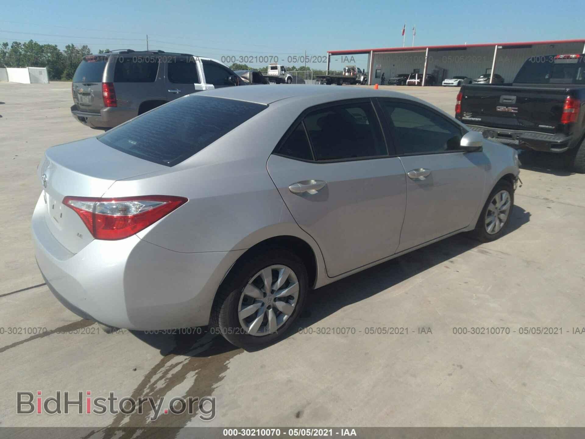 2014 TOYOTA COROLLA - VIN: 5YFBURHE1EP164985 - Photo 4