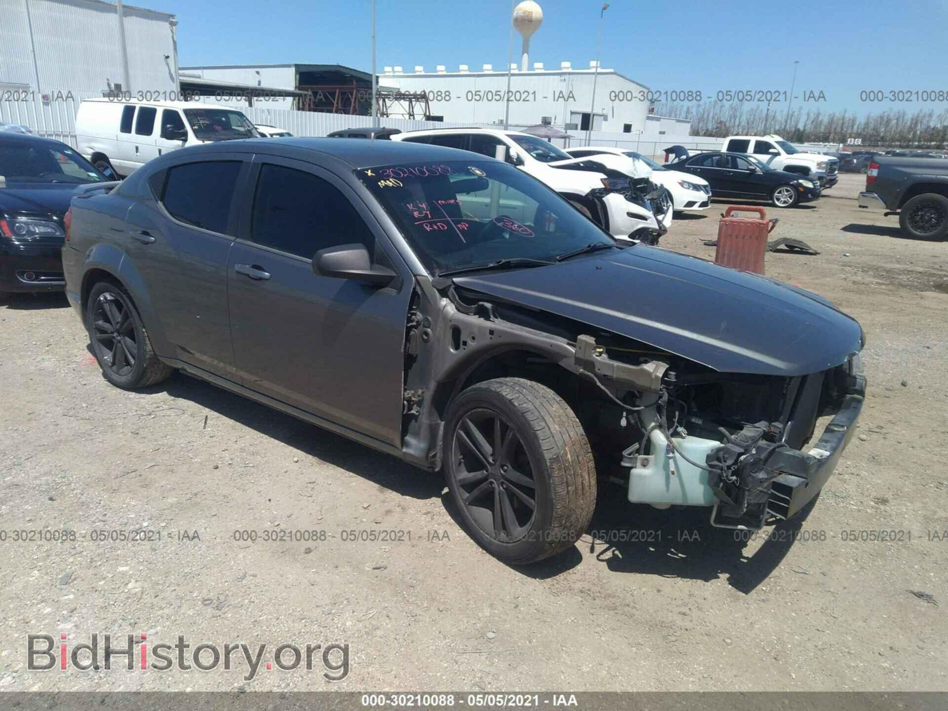 Фотография 1C3CDZAG8DN526259 - DODGE AVENGER 2013
