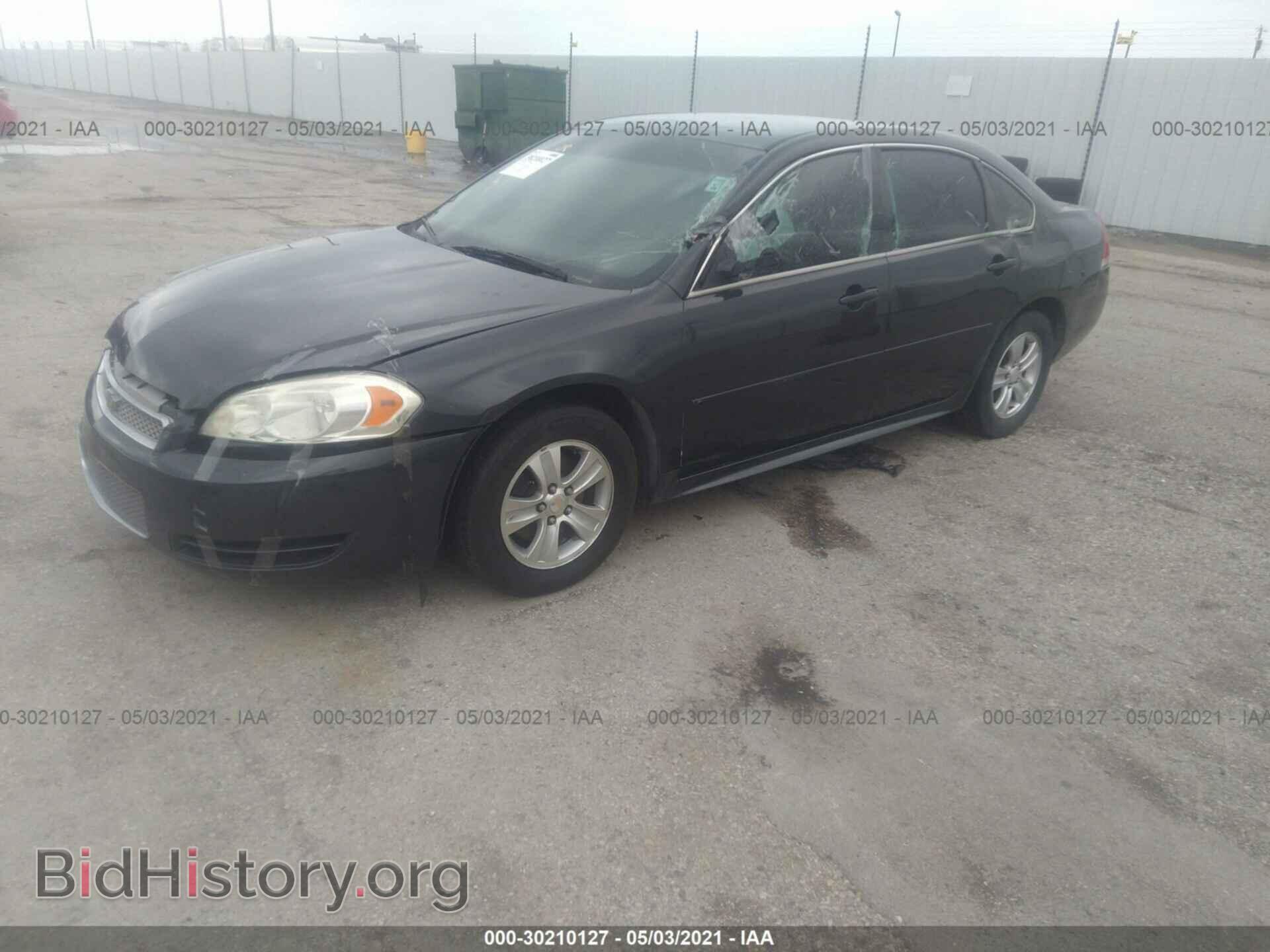 2013 CHEVROLET IMPALA - VIN: 2G1WF5E39D1206204 - Фото 2