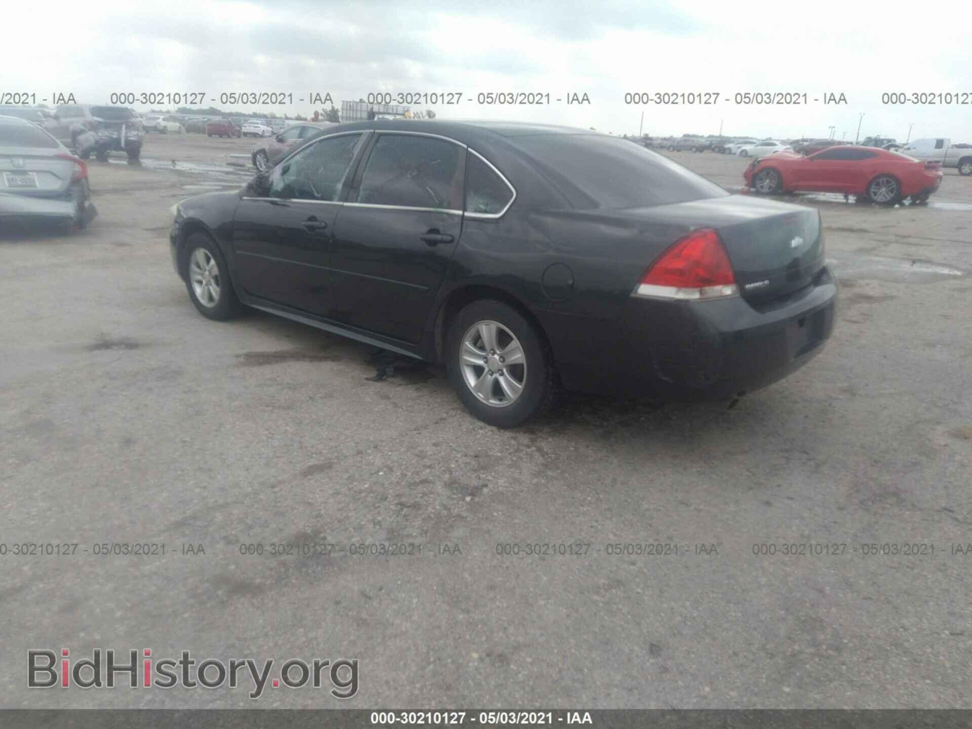 2013 CHEVROLET IMPALA - VIN: 2G1WF5E39D1206204 - Фото 3