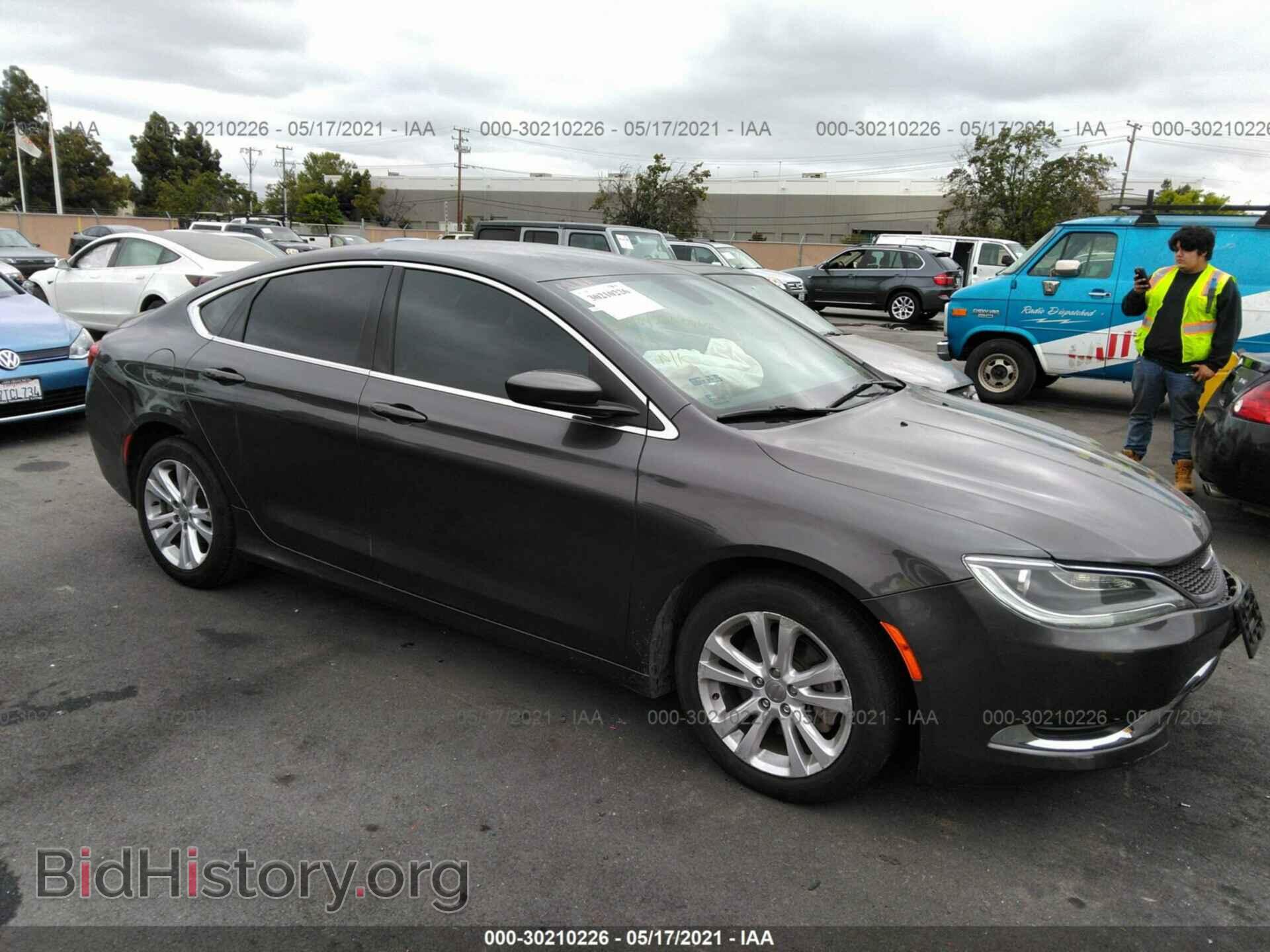 Фотография 1C3CCCAB5GN123509 - CHRYSLER 200 2016