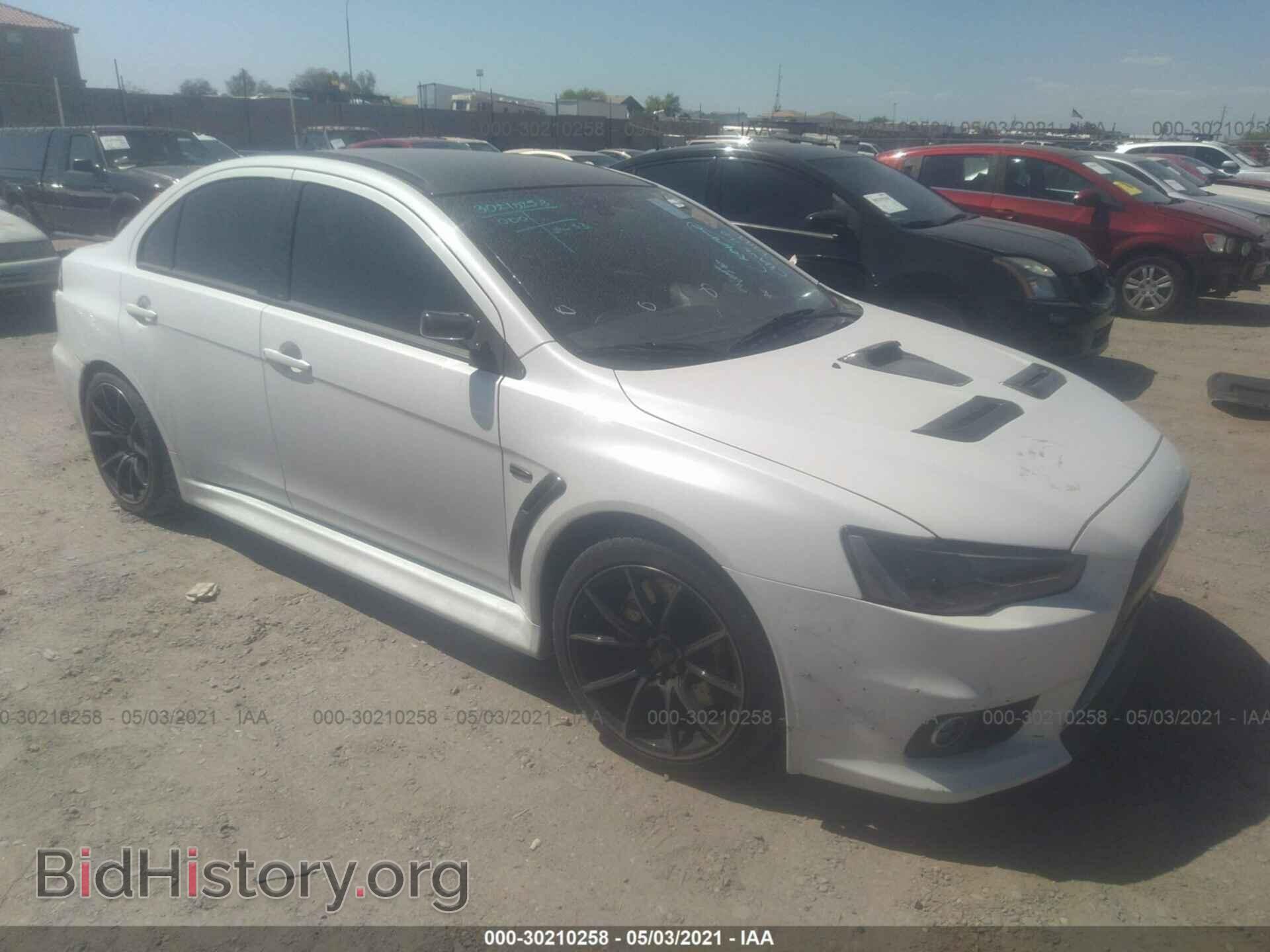 Photo JA32W7FV6FU028663 - MITSUBISHI LANCER EVOLUTION 2015