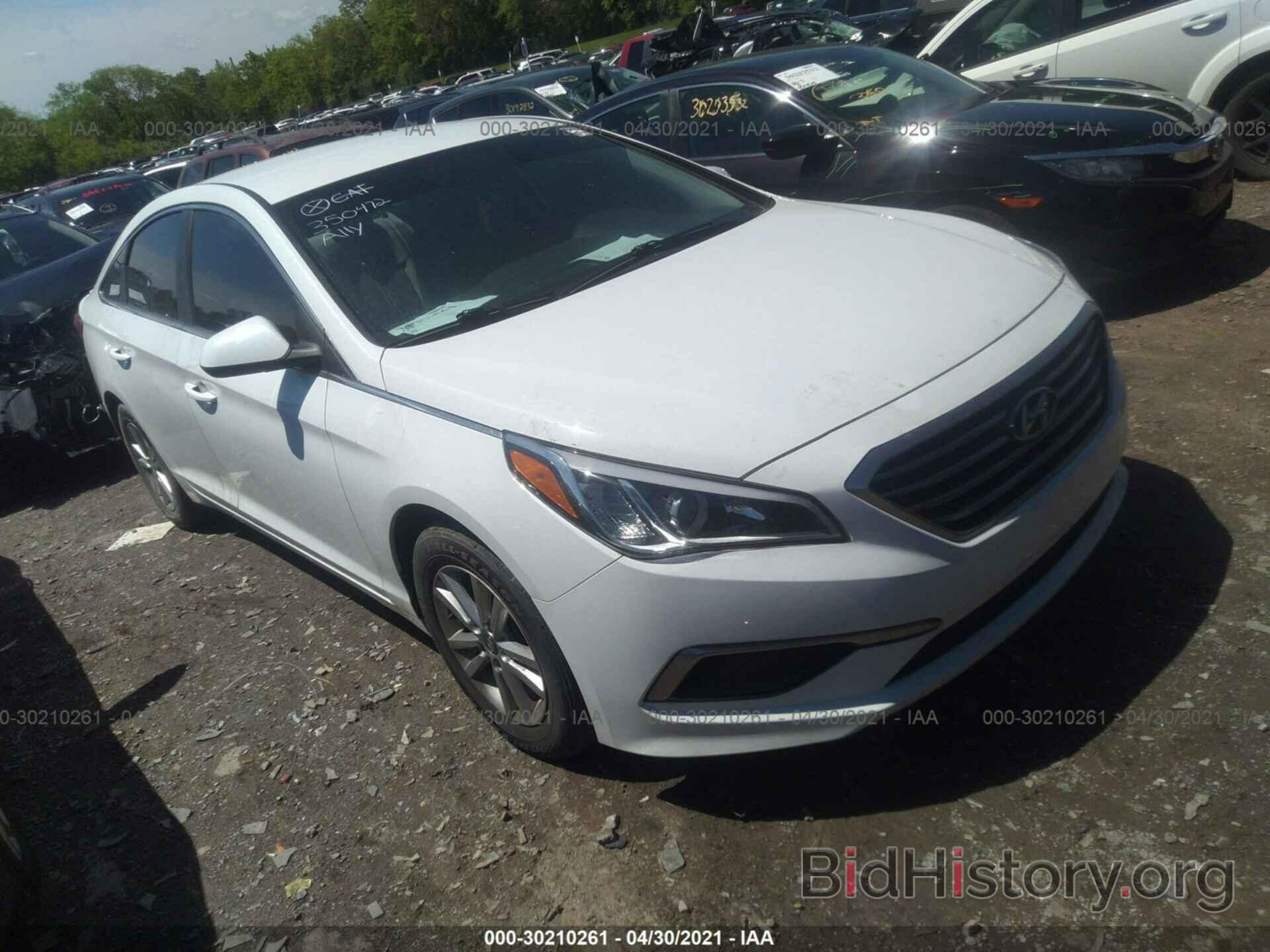 Фотография 5NPE24AF3GH350472 - HYUNDAI SONATA 2016