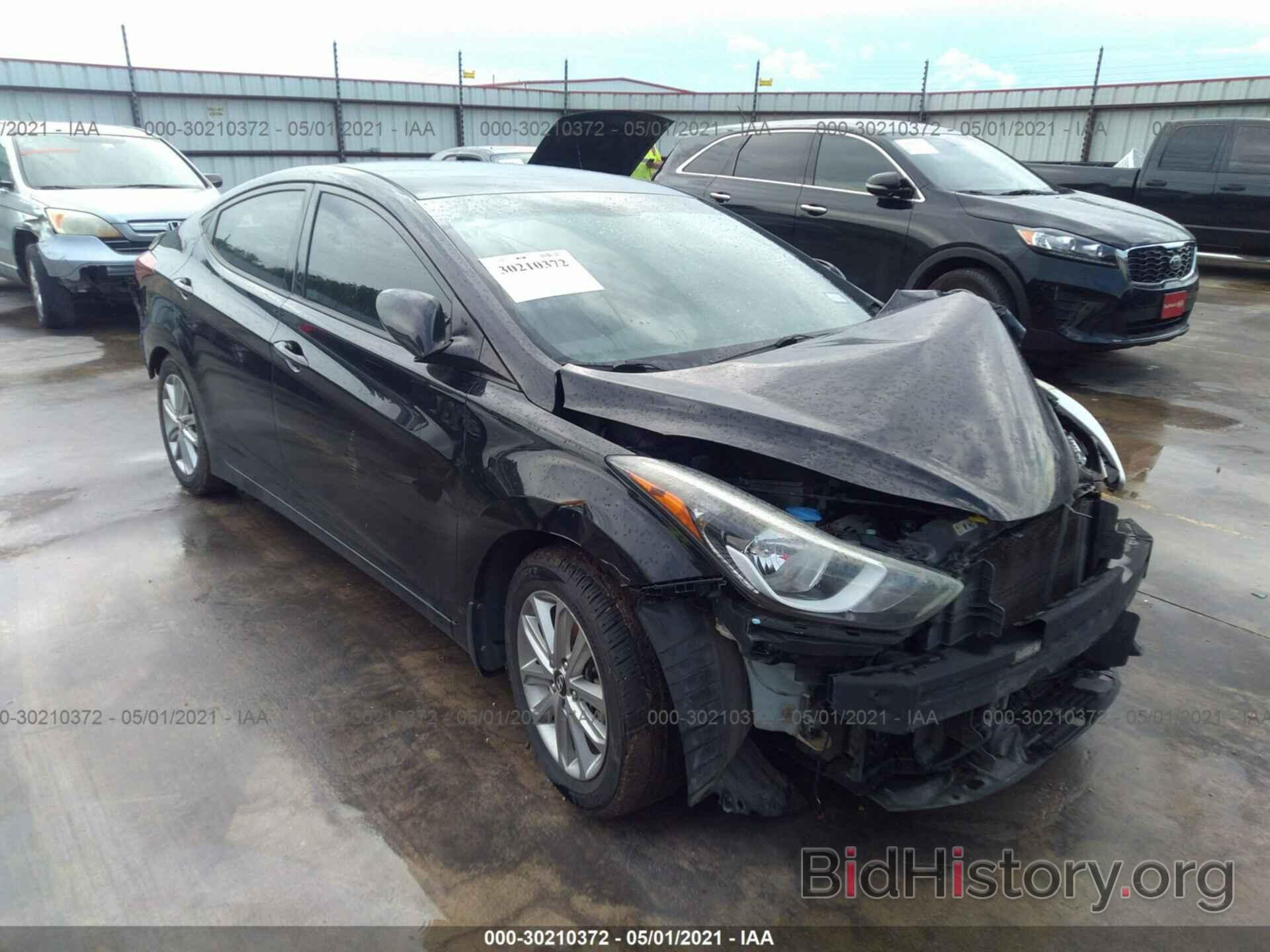 Photo 5NPDH4AE6GH657331 - HYUNDAI ELANTRA 2016