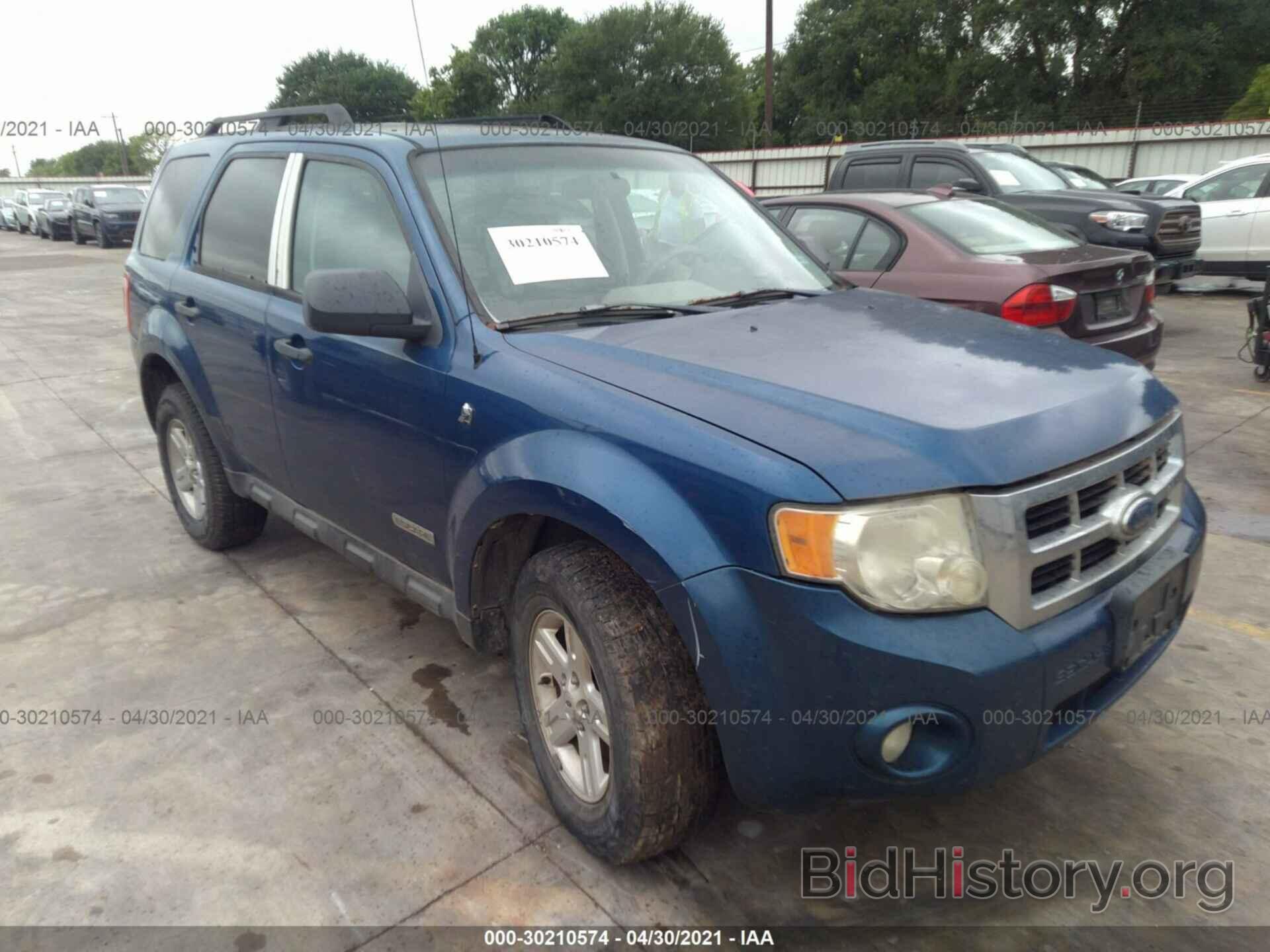 Photo 1FMCU49H48KA25772 - FORD ESCAPE 2008