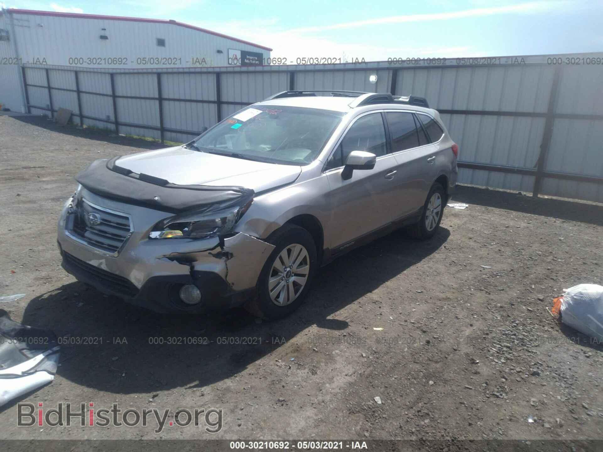 2016 SUBARU OUTBACK - VIN: 4S4BSAFC5G3241115 - Фото 2