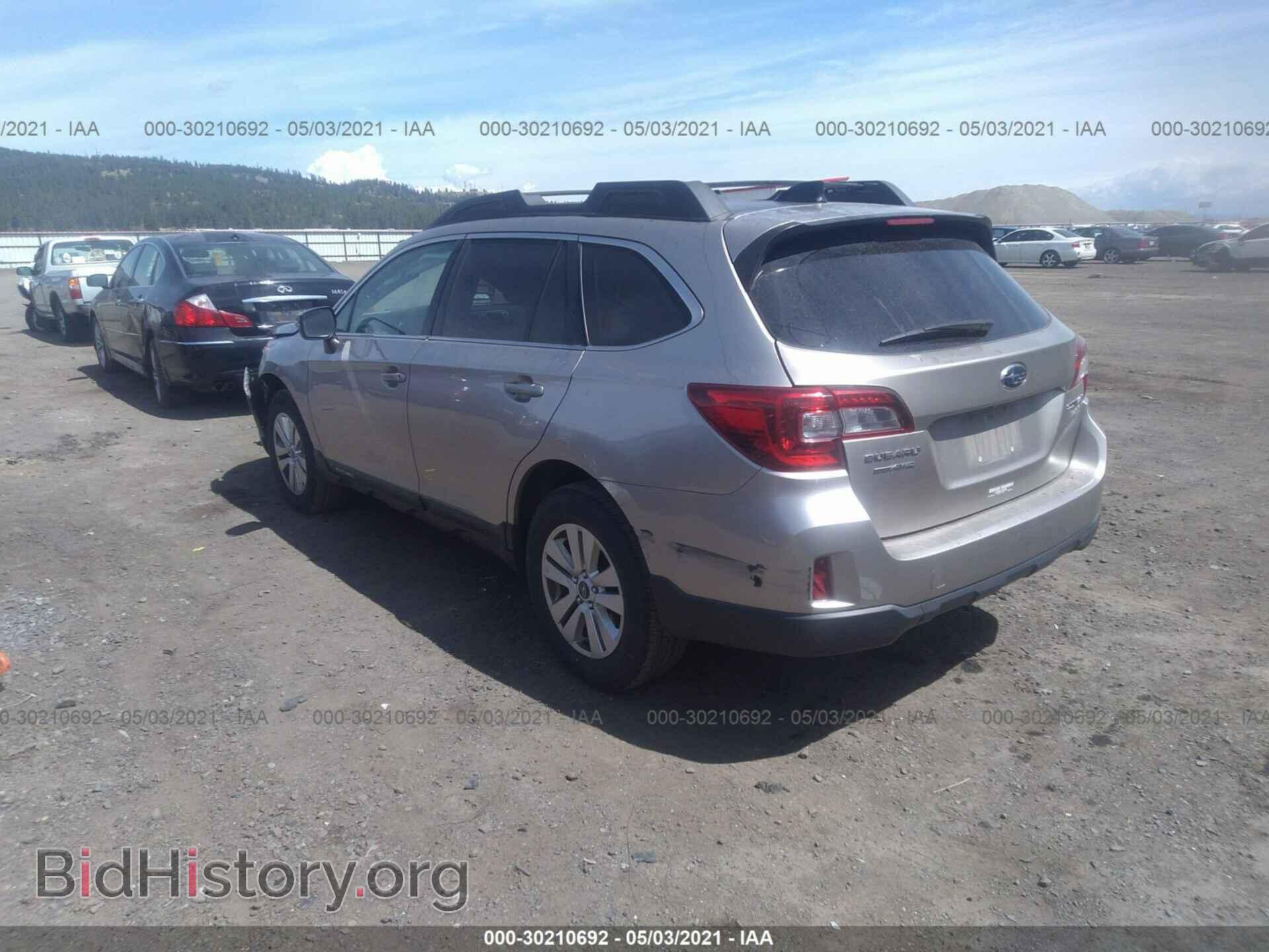 2016 SUBARU OUTBACK - VIN: 4S4BSAFC5G3241115 - Фото 3