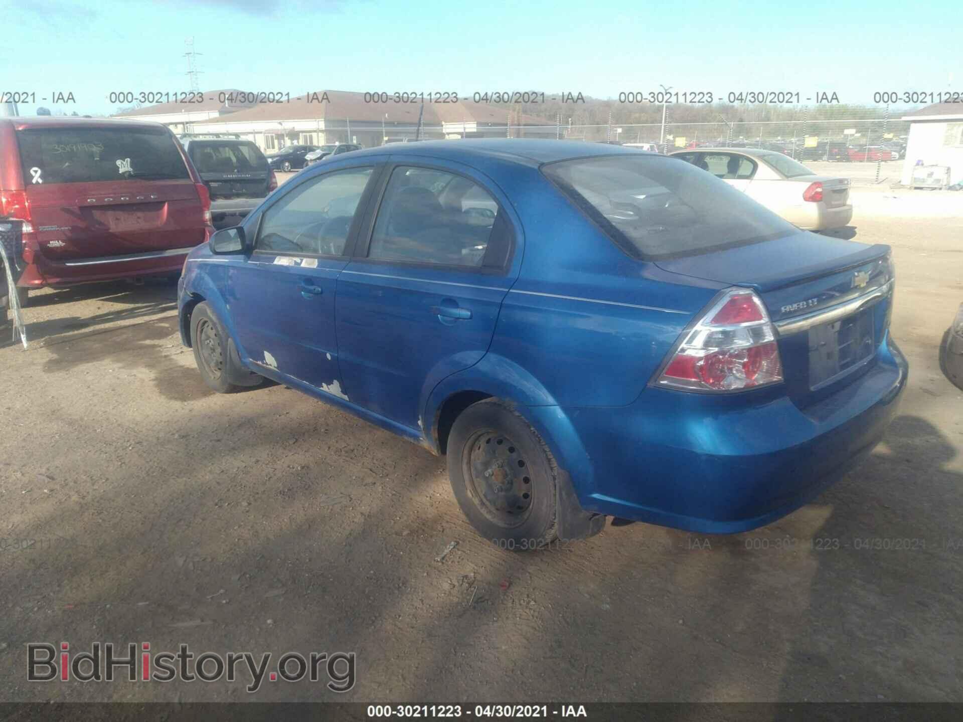 2009 CHEVROLET AVEO - VIN: KL1TD56E29B669994 - Фото 3