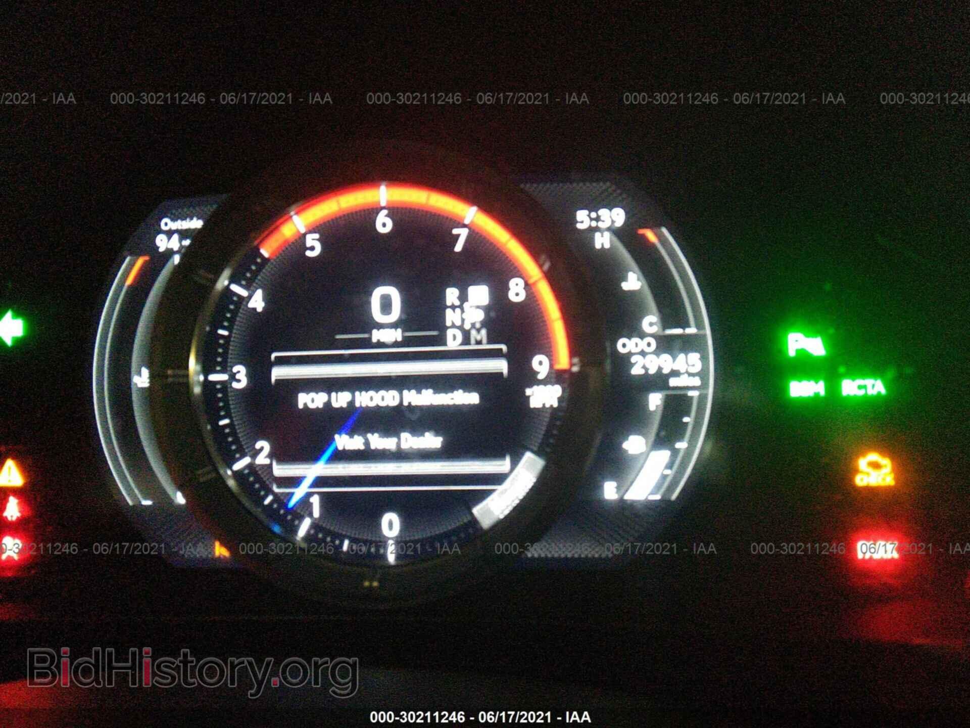 2018 LEXUS LC - VIN: 00000000000001719 - Фото 7