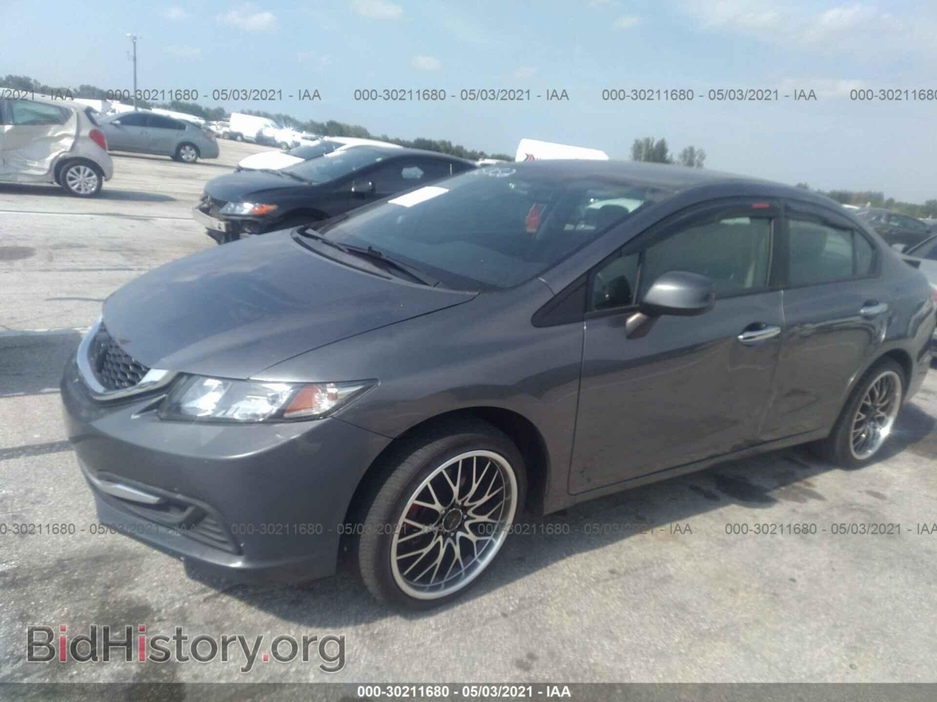 2013 HONDA CIVIC SDN - VIN: 19XFB2F52DE075752 - Фото 2