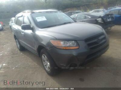 2009 Hyundai SANTA FE GLS, серый — VIN 5NMSG73D89H242527, IAAI