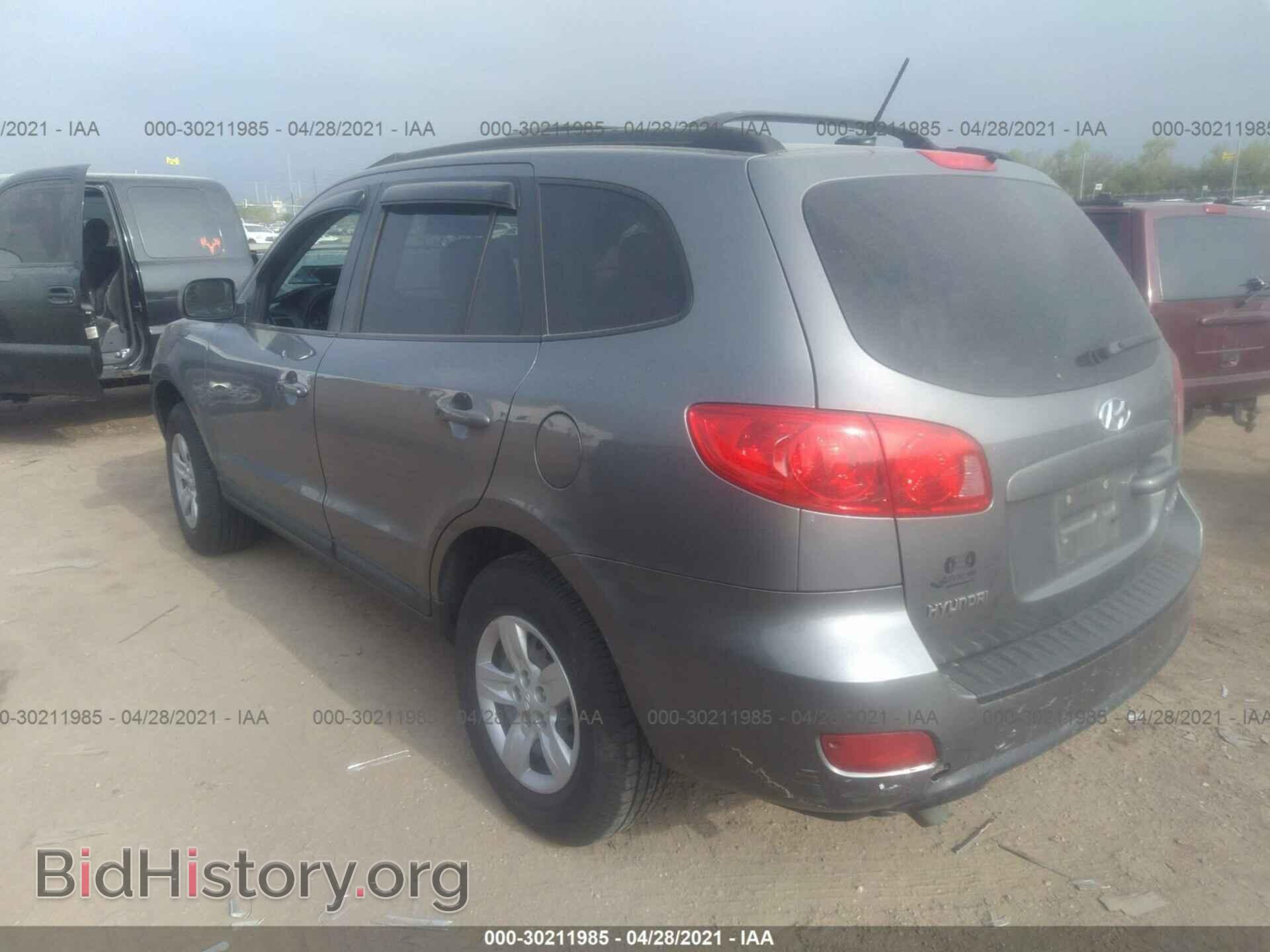 2009 HYUNDAI SANTA FE - VIN: 5NMSG73D89H242527 - Фото 3