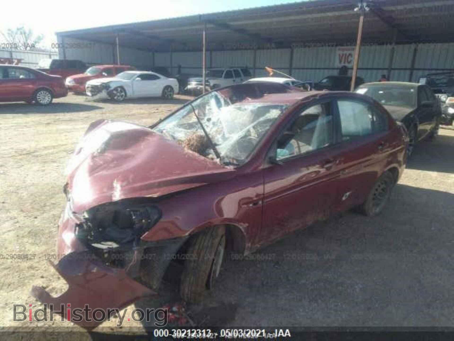 2011 HYUNDAI ACCENT - VIN: KMHCN4AC6BU600933 - Фото 2