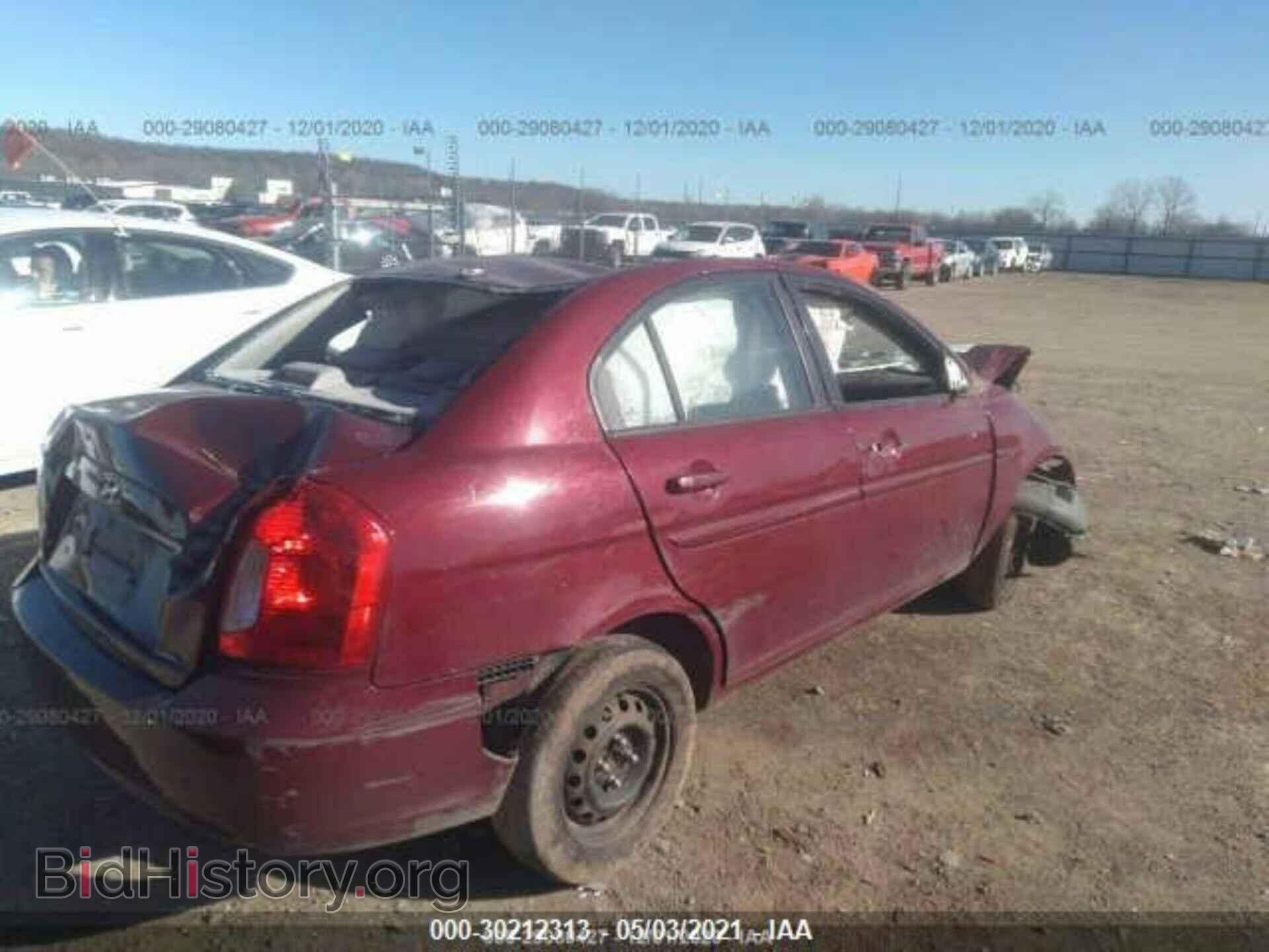 2011 HYUNDAI ACCENT - VIN: KMHCN4AC6BU600933 - Фото 4