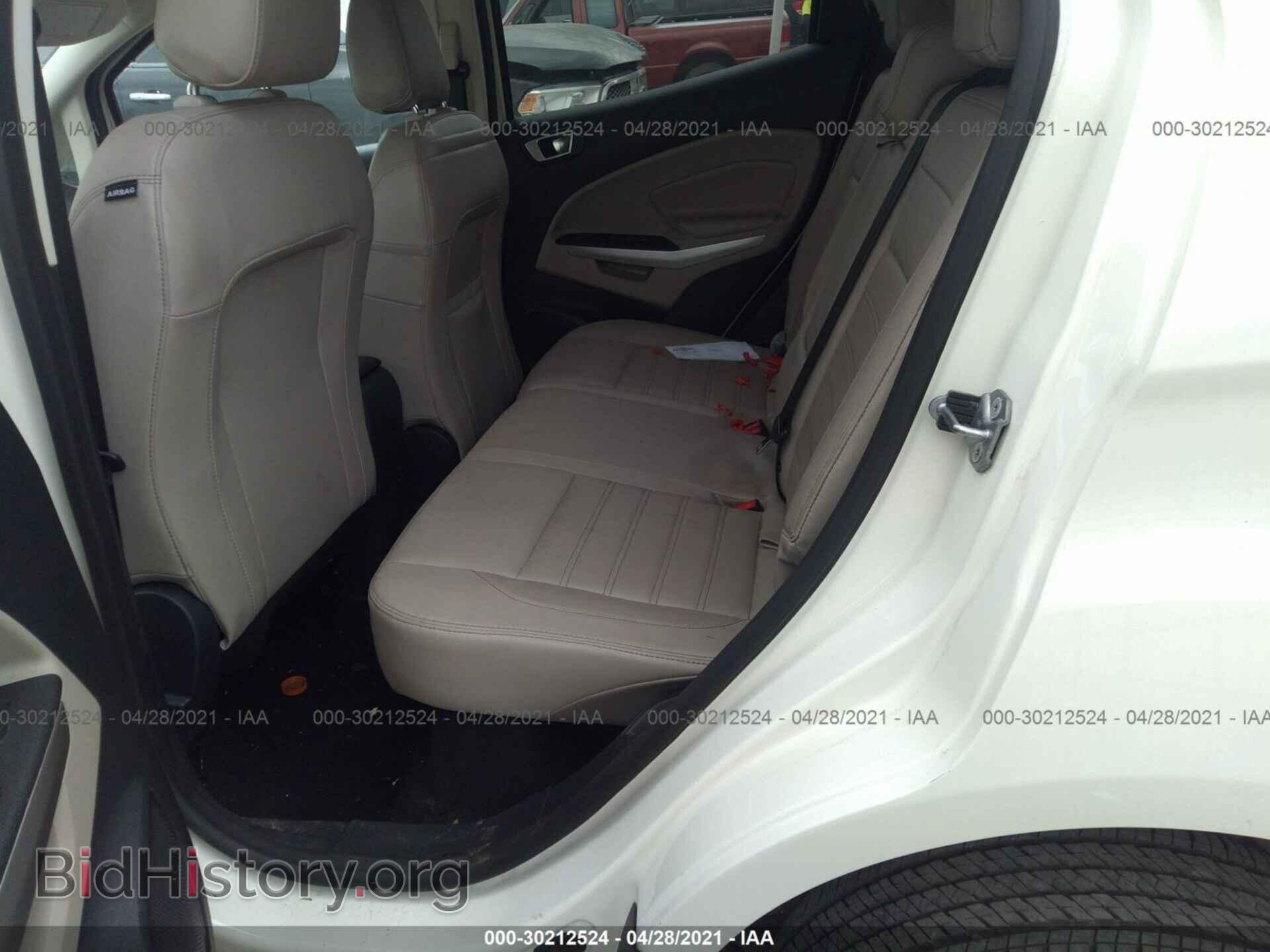 2020 FORD ECOSPORT - VIN: MAJ6S3KL9LC347154 - Фото 8