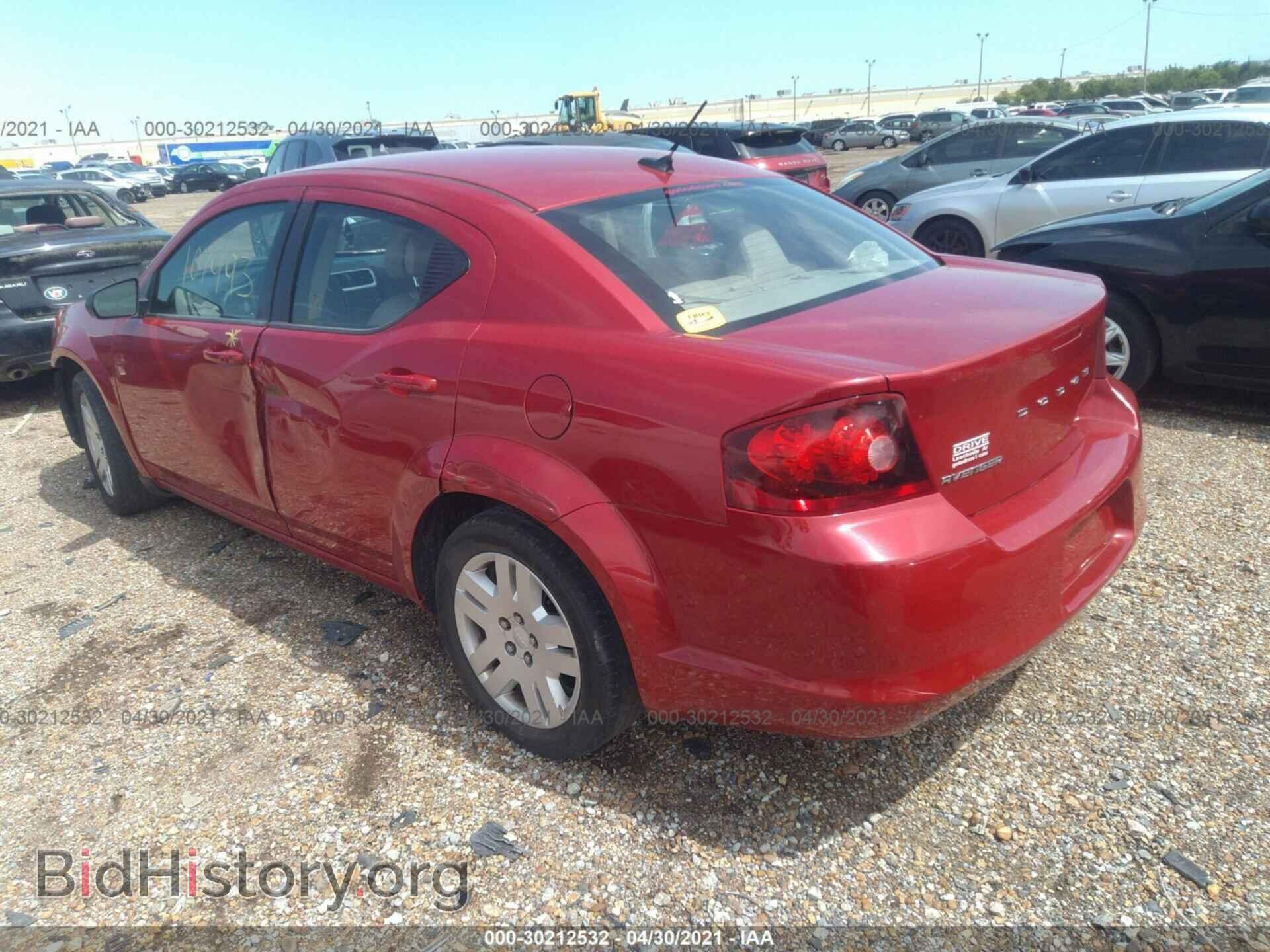 2013 DODGE AVENGER - VIN: 1C3CDZAB1DN651950 - Фото 3