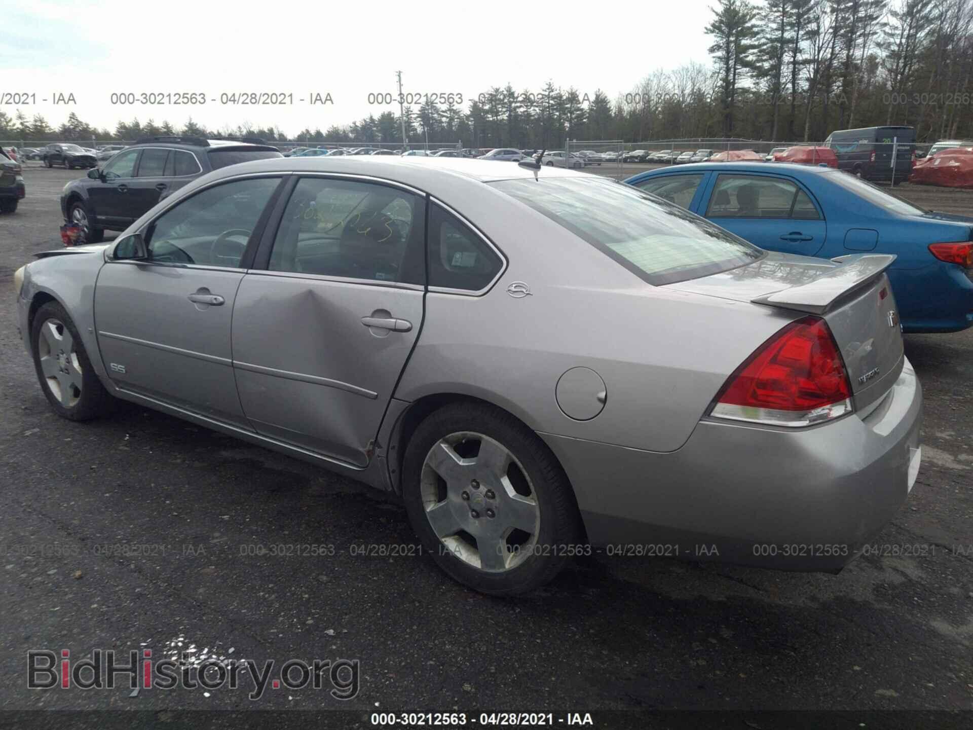 2006 CHEVROLET IMPALA - VIN: 2G1WD58C769227235 - Фото 3