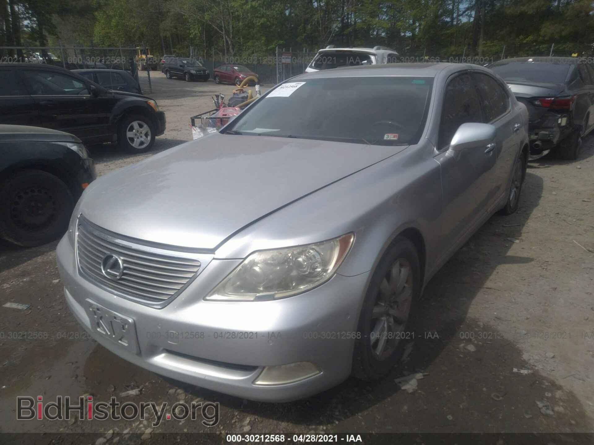 2007 LEXUS LS 460 - VIN: JTHBL46F175045687 - Фото 2