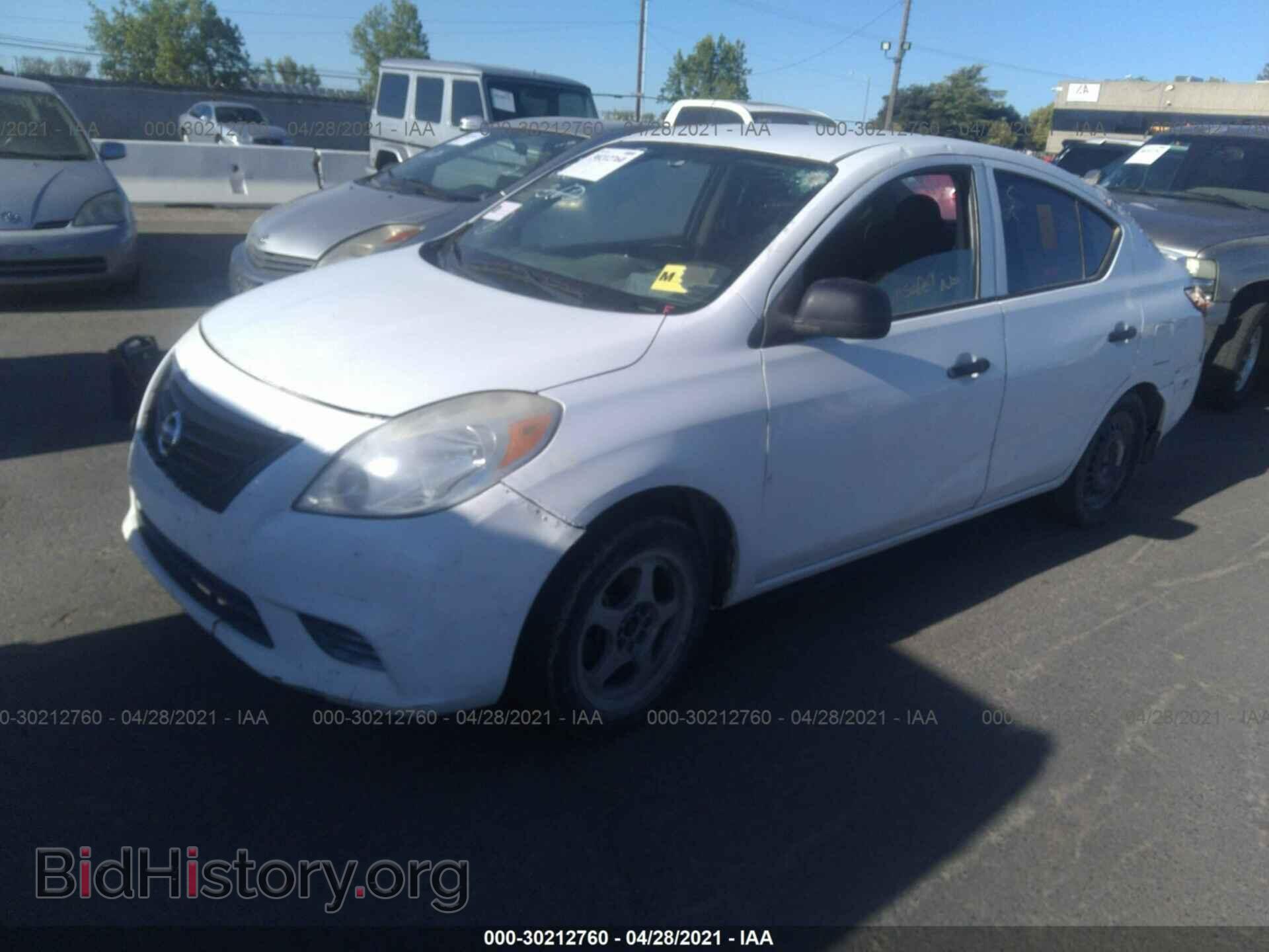 2014 NISSAN VERSA - VIN: 3N1CN7AP4EL859124 - Фото 2