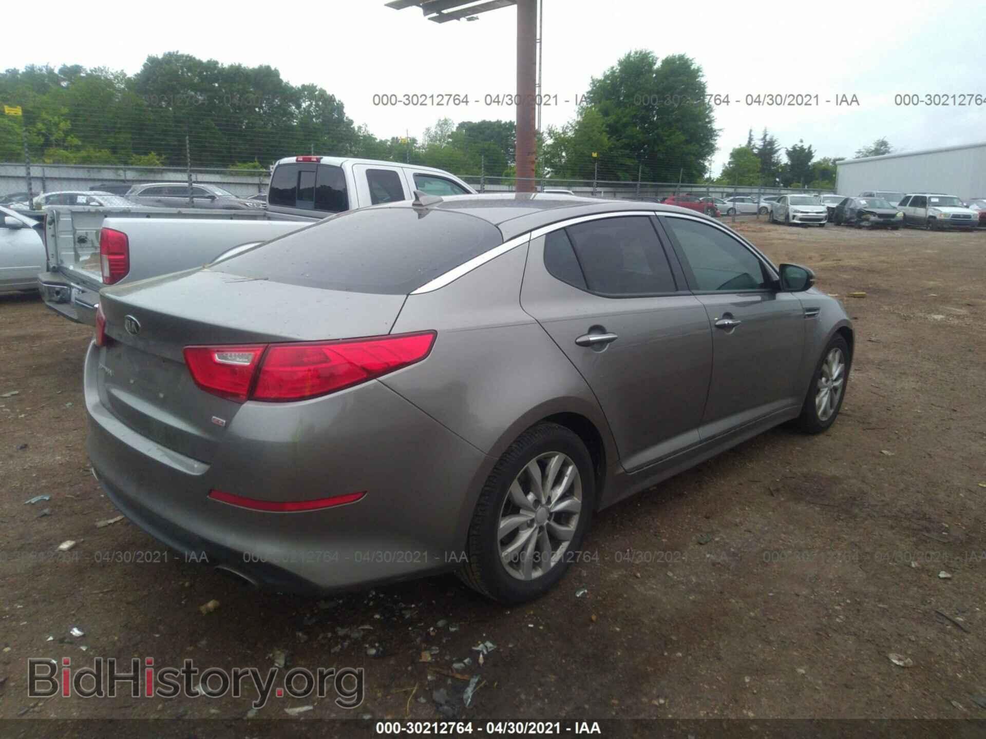 2015 KIA OPTIMA - VIN: 5XXGM4A78FG499157 - Фото 4