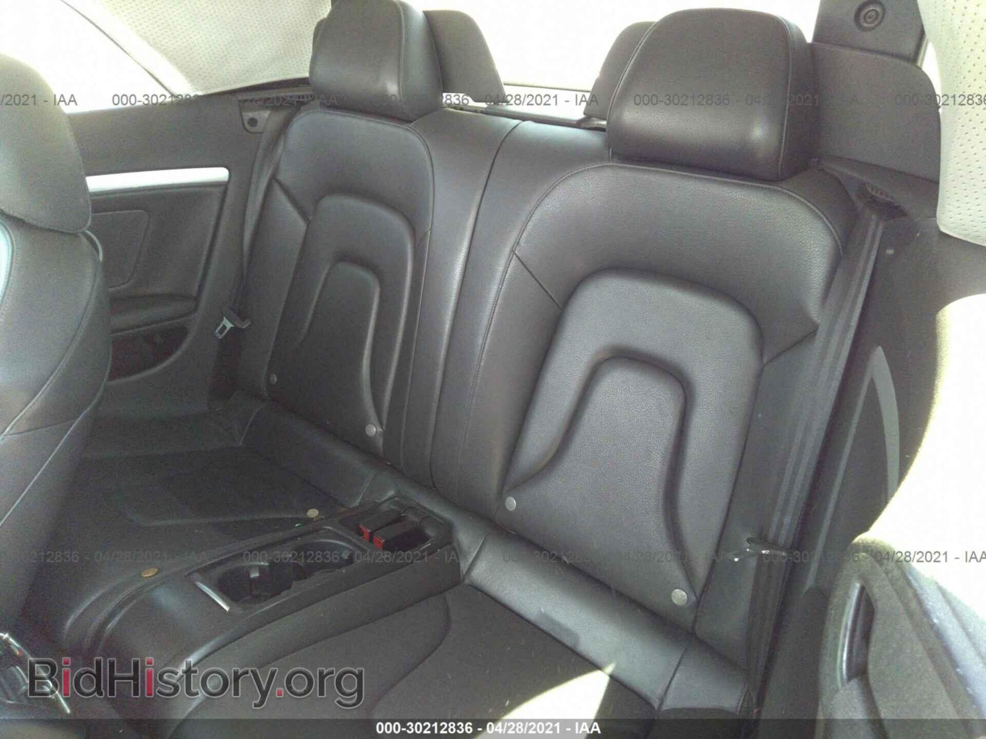 2013 AUDI A5 - VIN: WAULFAFH8DN003152 - Photo 8