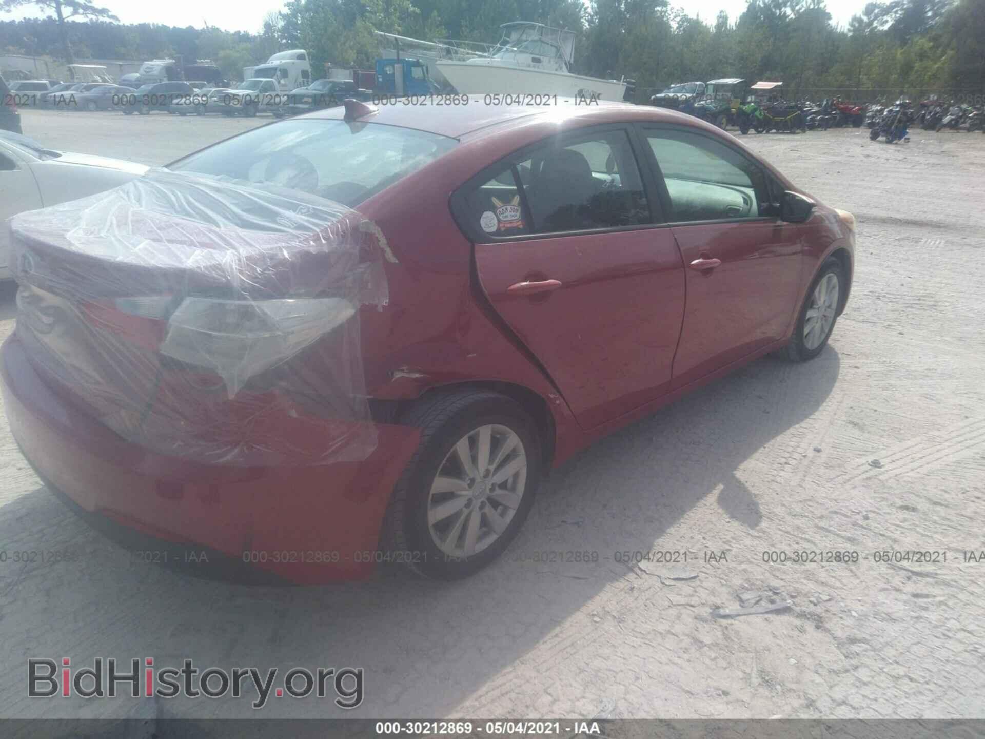 2014 KIA FORTE - VIN: KNAFX4A63E5074892 - Фото 4