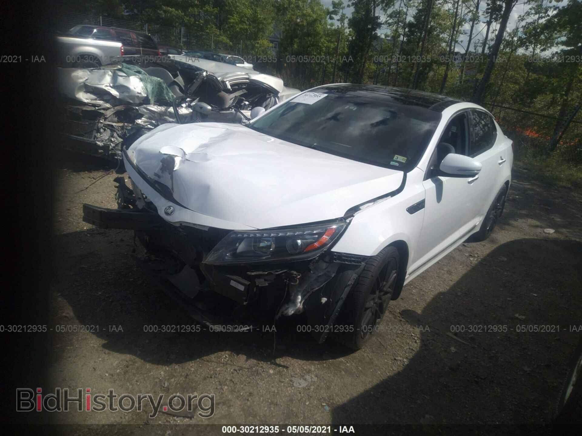 2014 KIA OPTIMA - VIN: 5XXGR4A62EG280413 - Фото 2