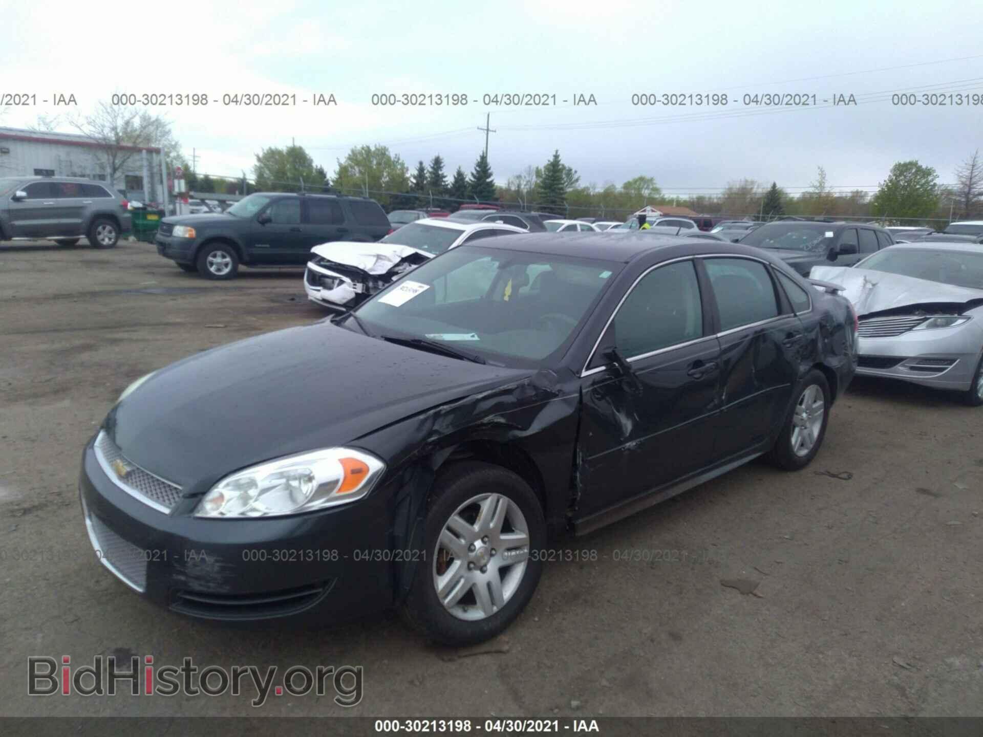 2013 CHEVROLET IMPALA - VIN: 2G1WB5E32D1132054 - Фото 2